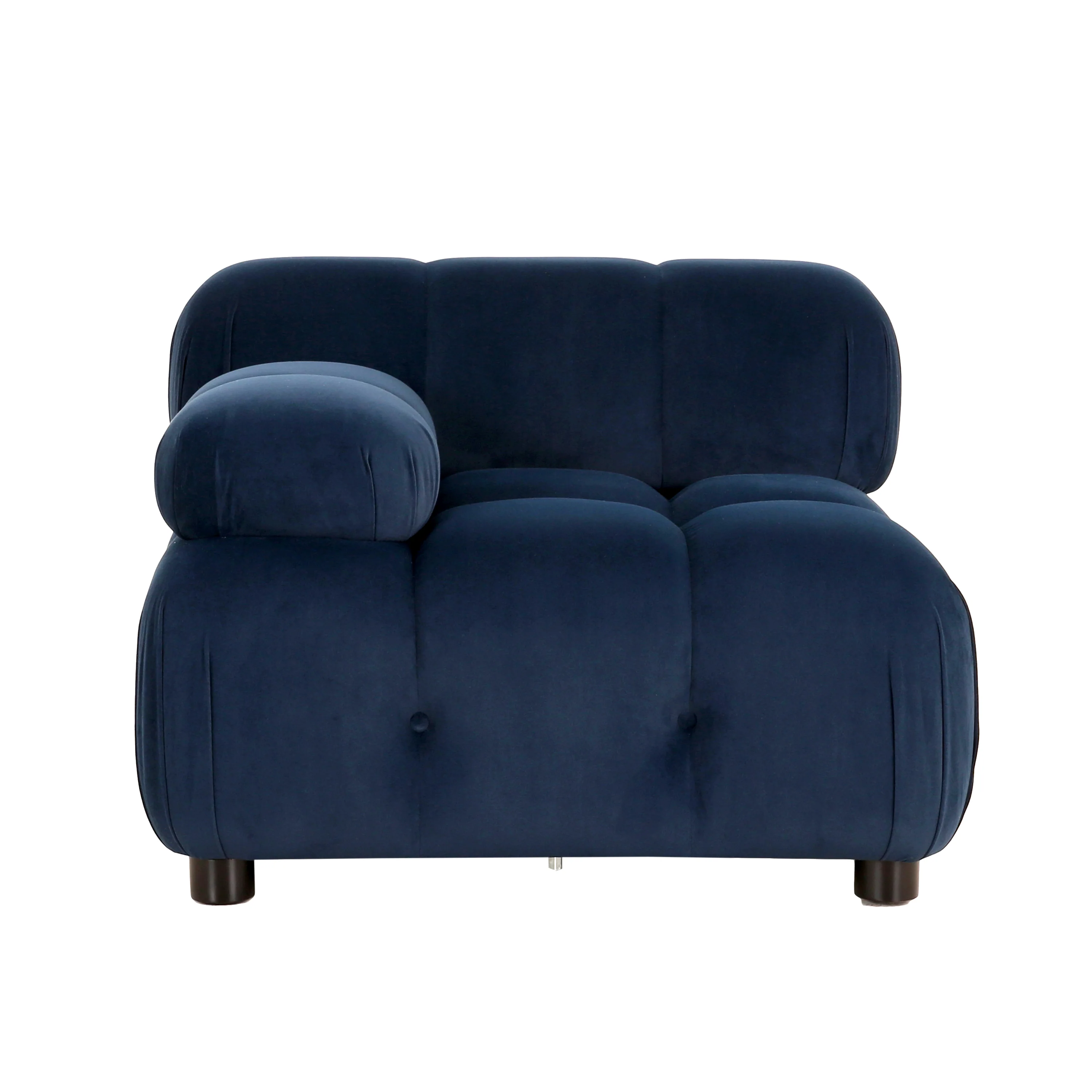 Kildare Velvet 3 Seater Modular Tufted Sofa - furnishings