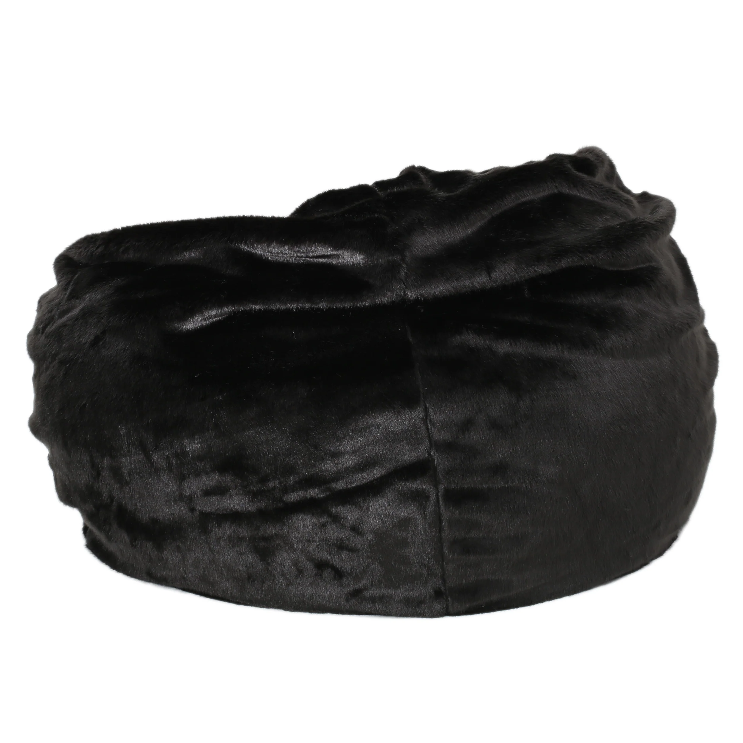Kloee Modern 3 Foot Faux Fur Bean Bag (Cover Only) - furnishings