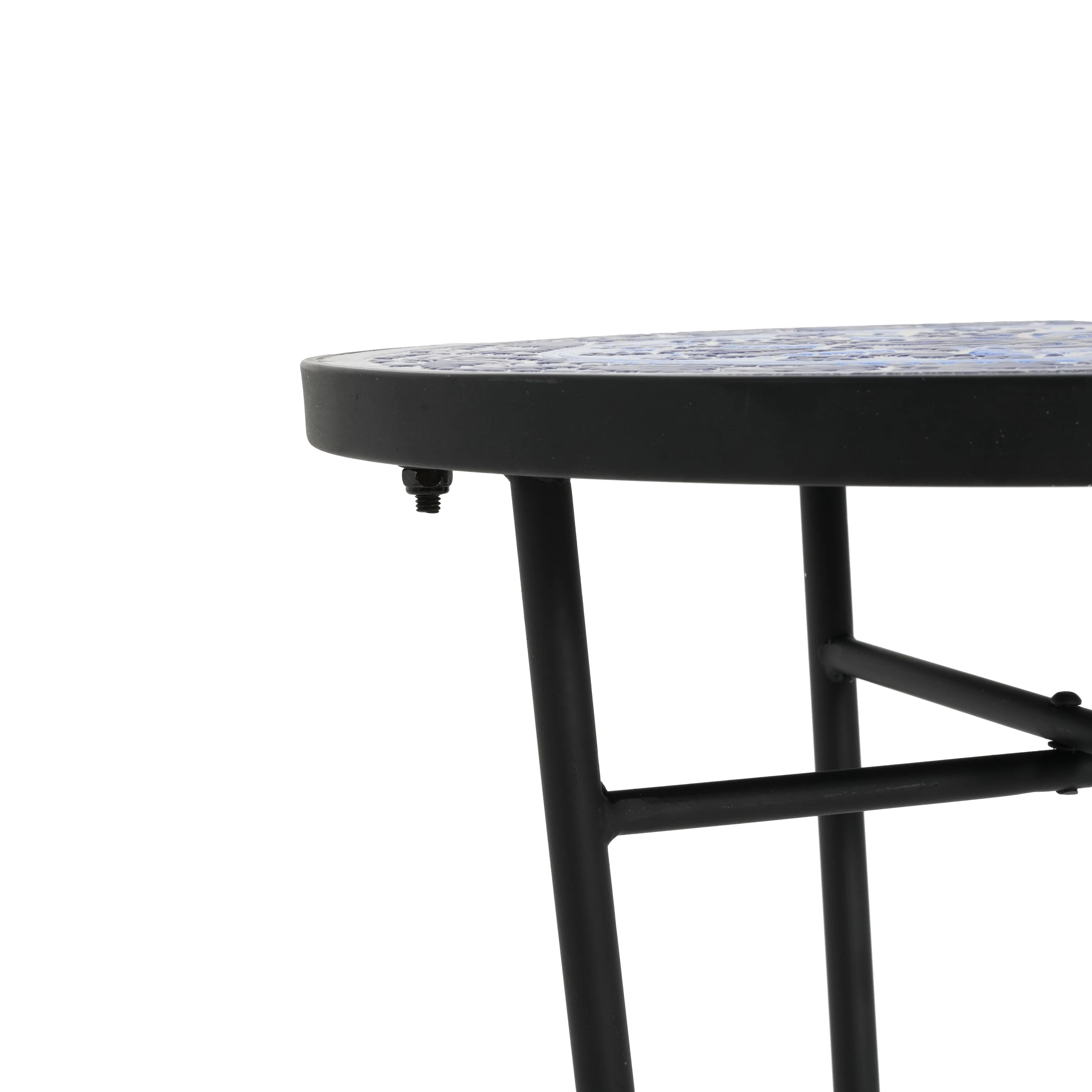 Cassian Outdoor Patio Round Side Table - furnishings