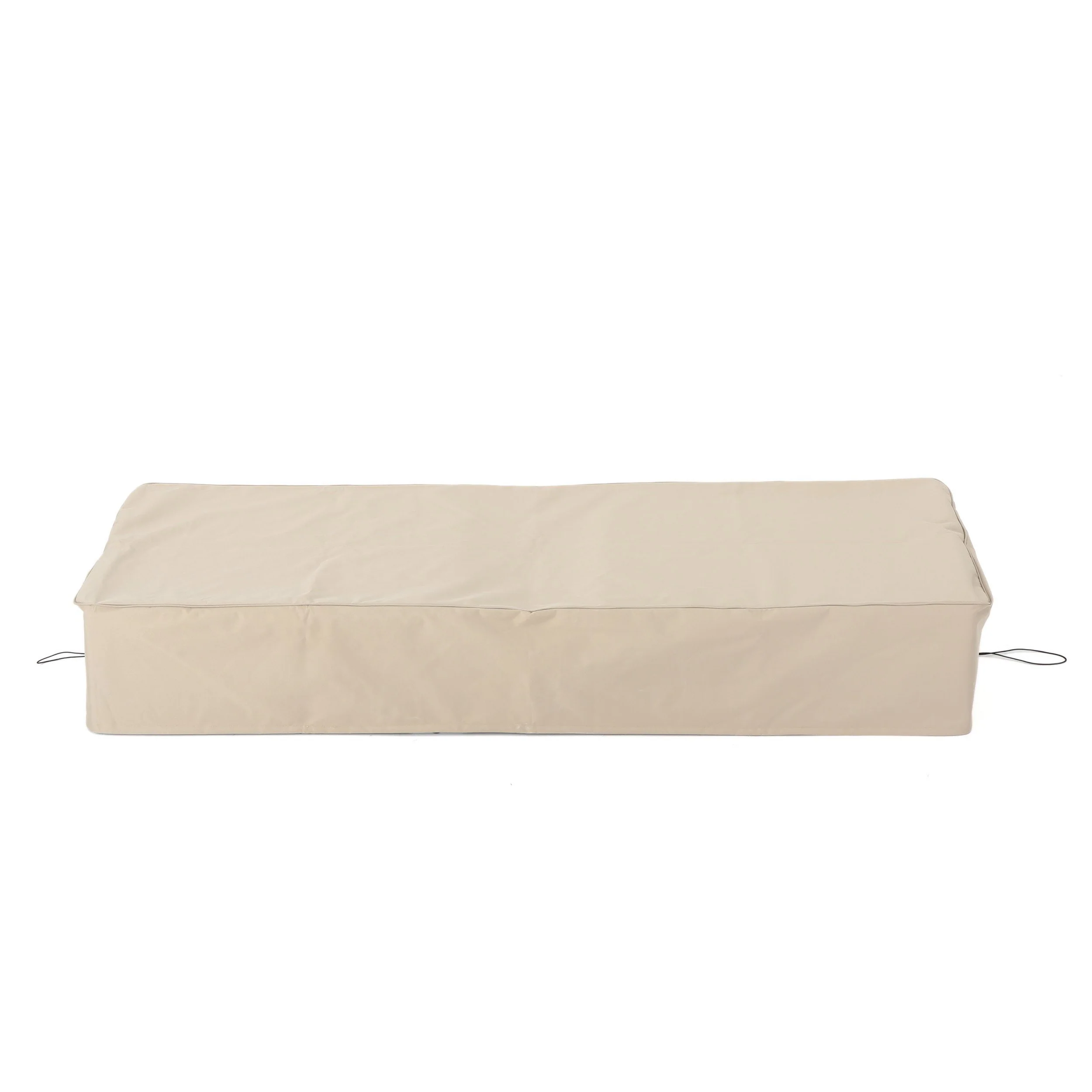Solana Outdoor Beige Waterproof Fabric Lounge Set Cover - furnishings