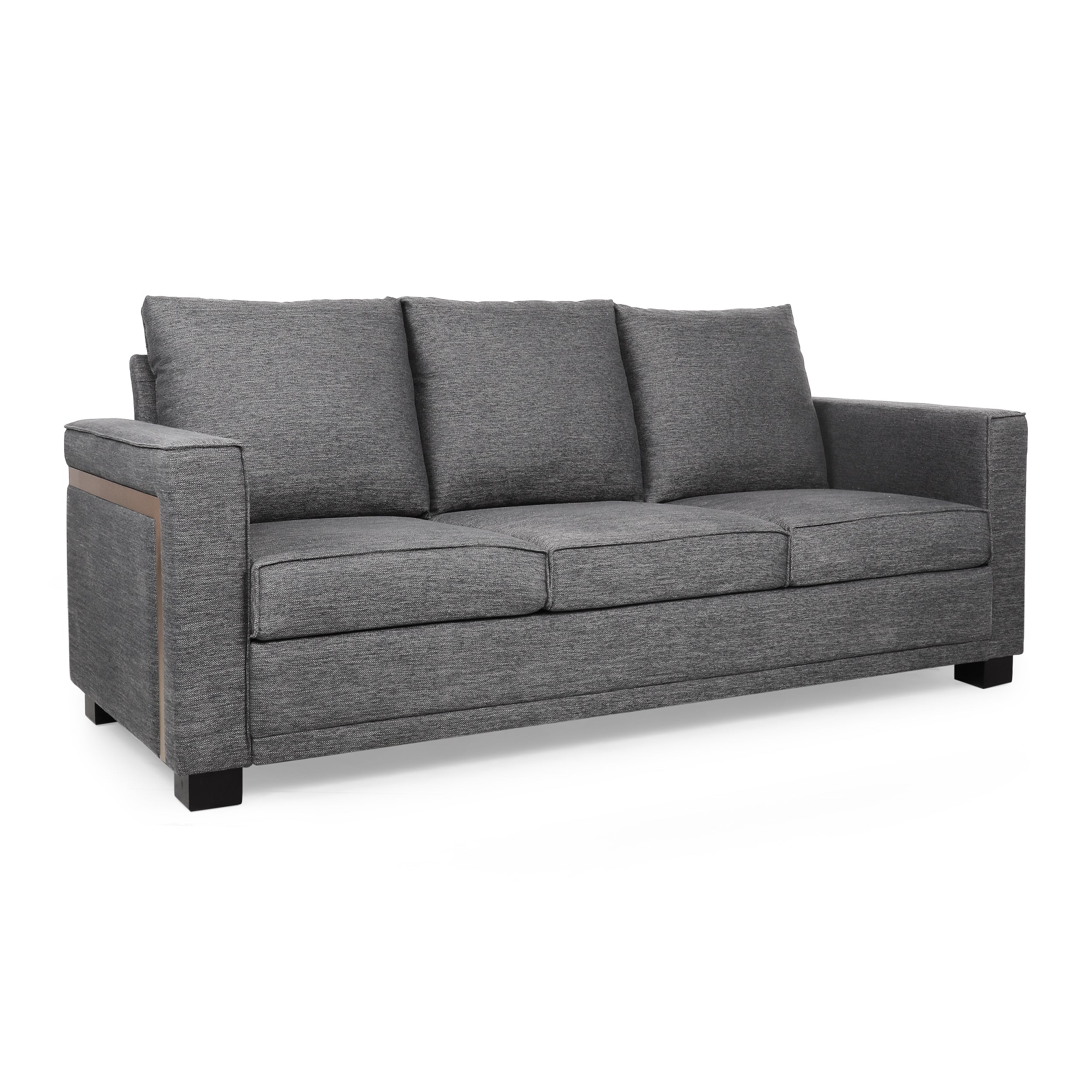 Moultrie Contemporary Upholstered 3 Seater Sofa - furnishings