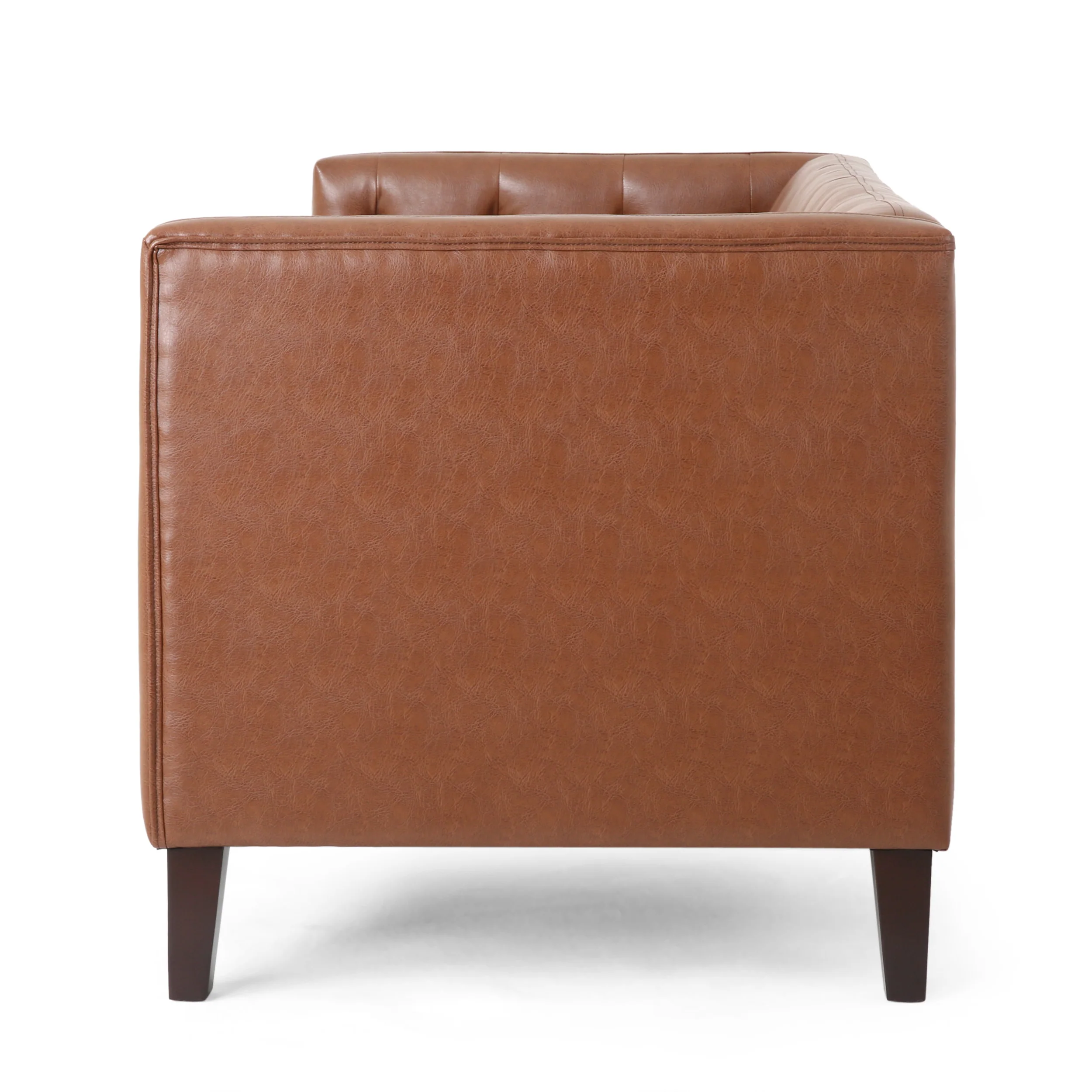 Drache Contemporary Upholstered Tufted Loveseat - furnishings