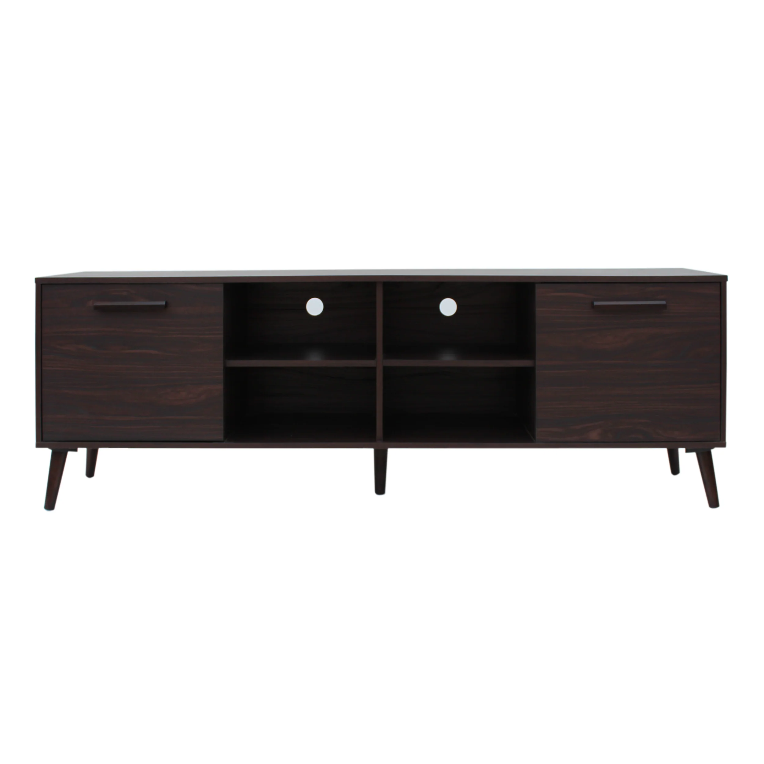 Darcy Mid Century 3 Piece TV Stand & Bookcases Set - furnishings
