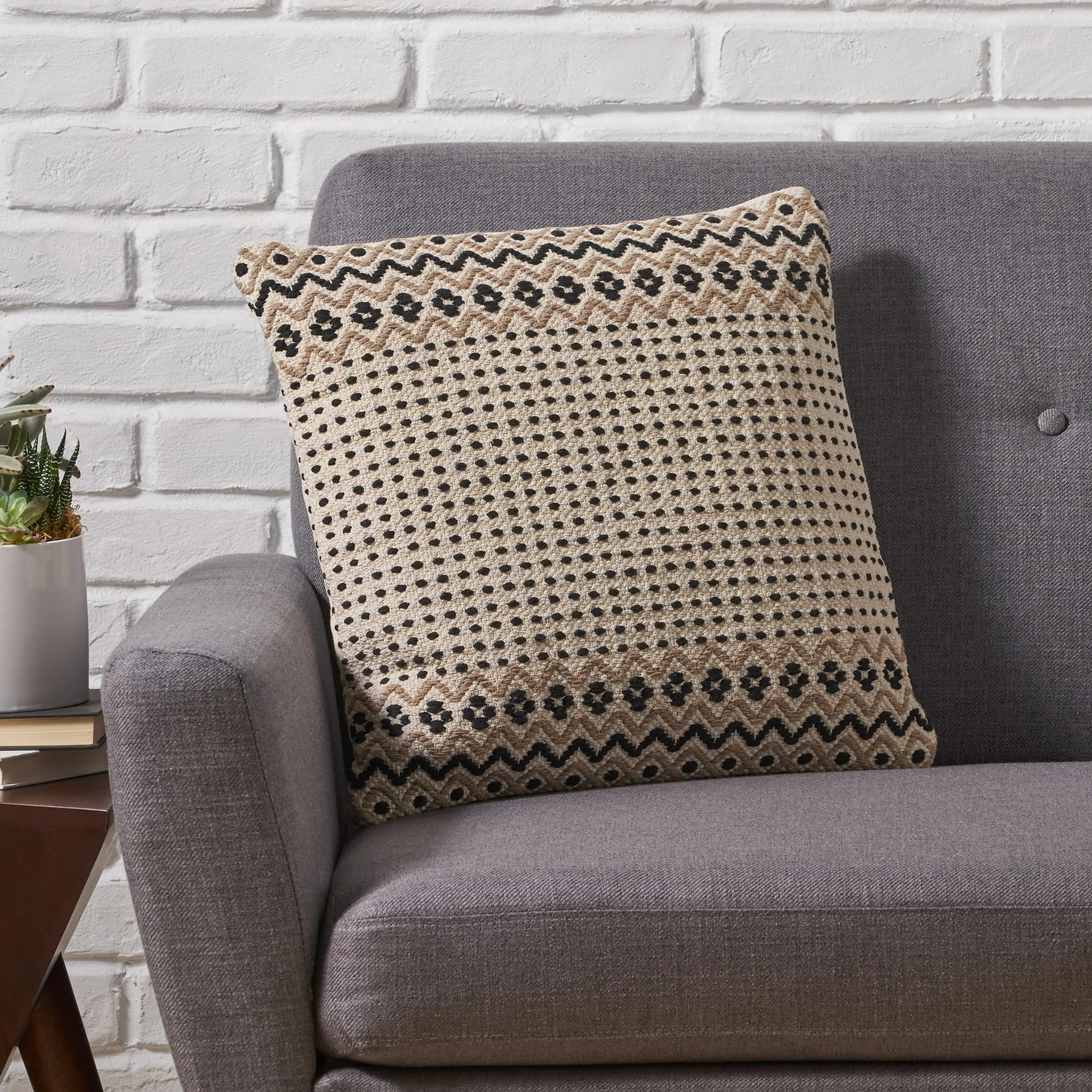 Melisa Boho Cotton Pillow Cover - furnishings