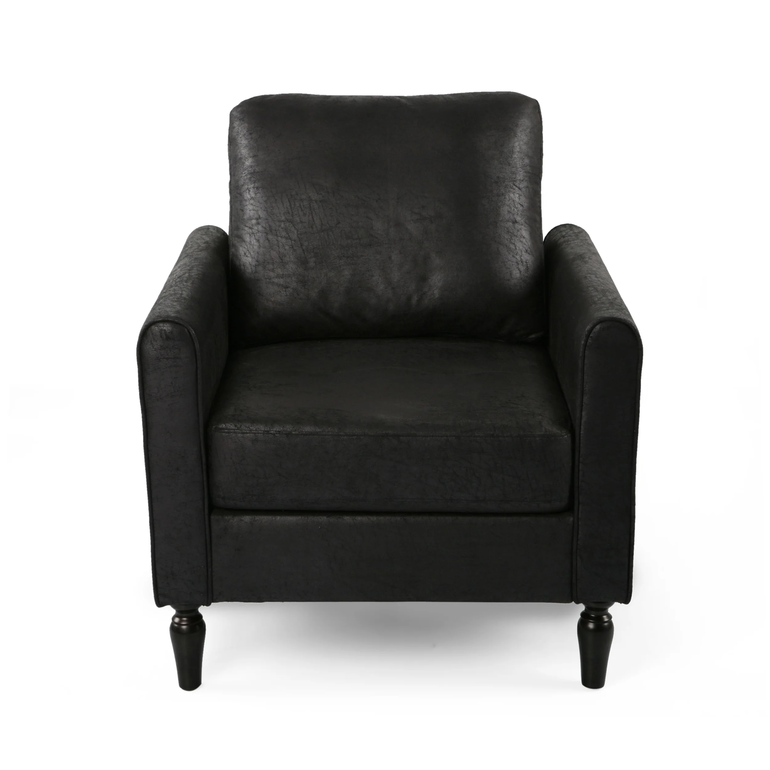 Xyan Contemporary Club Chair with Plush Microfiber Cushions - furnishings