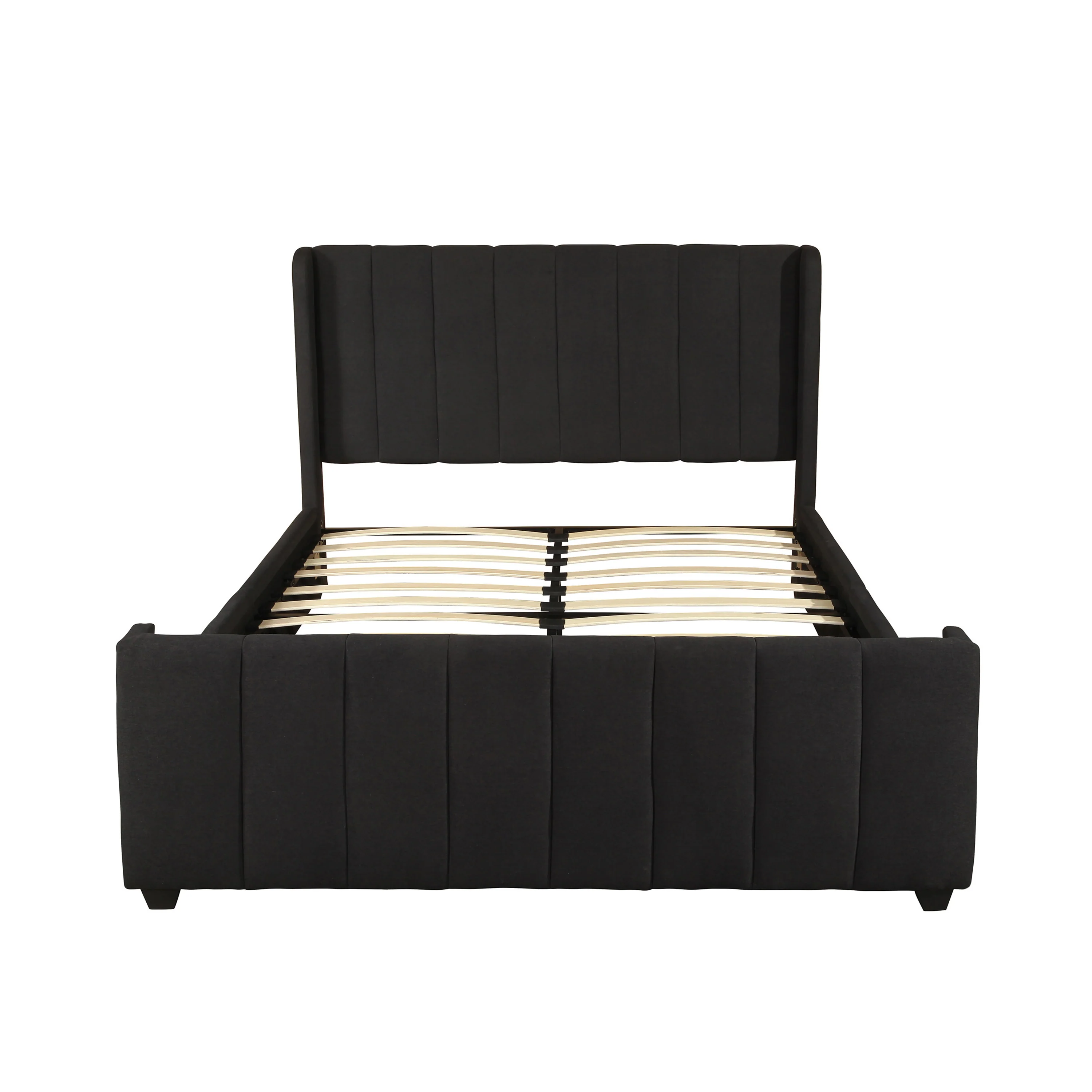 Riley Fully Upholstered Queen Size Bed Frame - furnishings