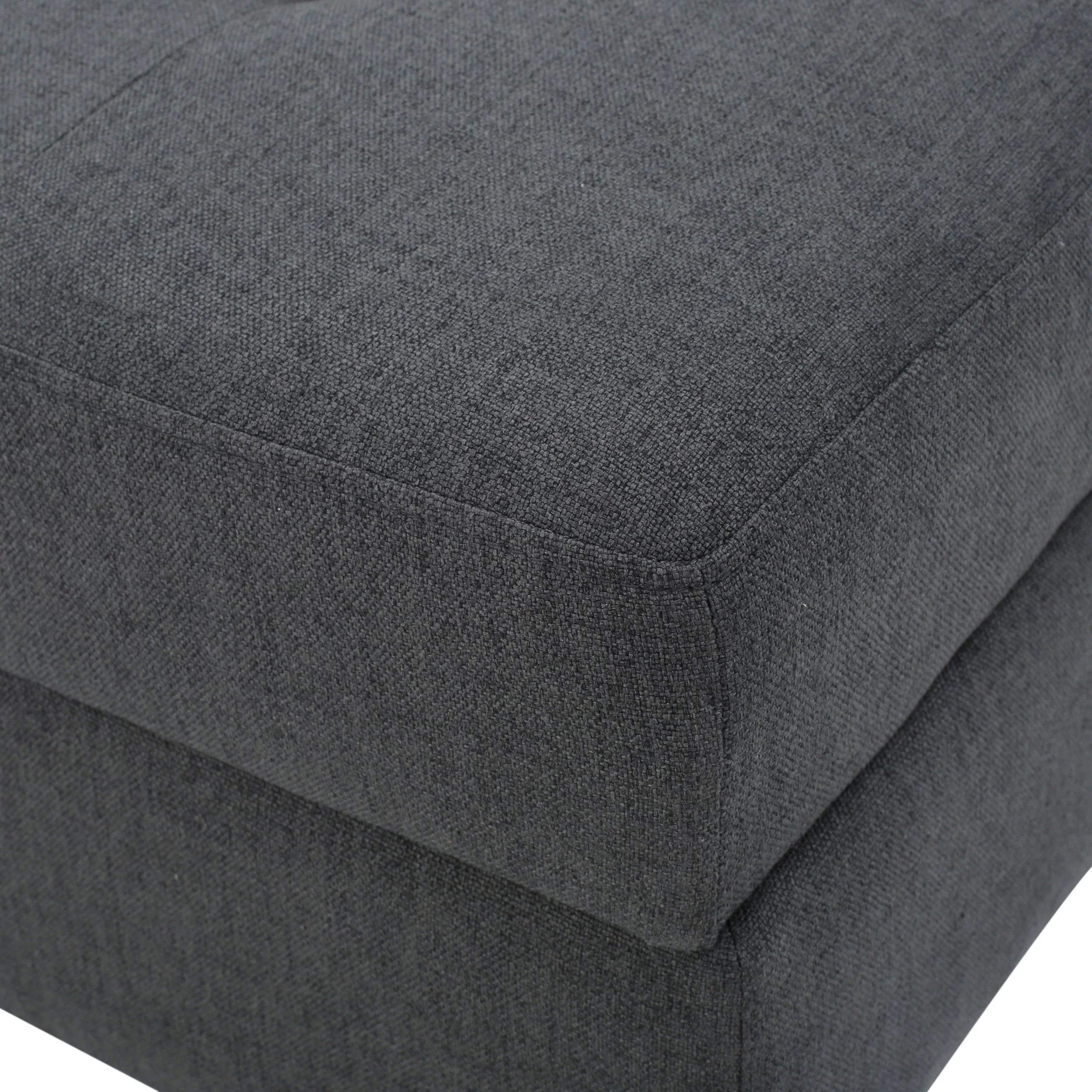 Zahra Contemporary Tufted Fabric Storage Ottoman - furnishings