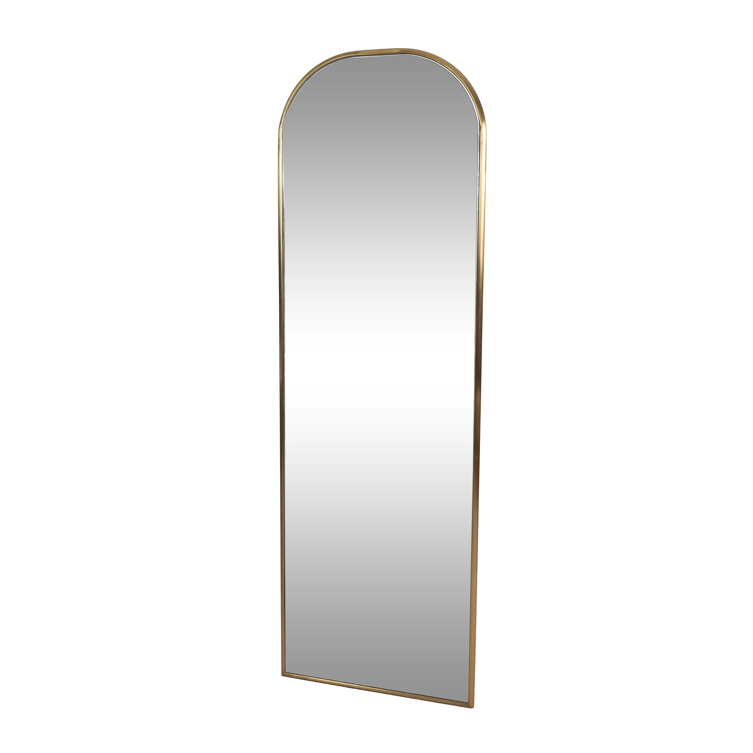 Autry Contemporary Rounded Rectangular Leaner Mirror - furnishings