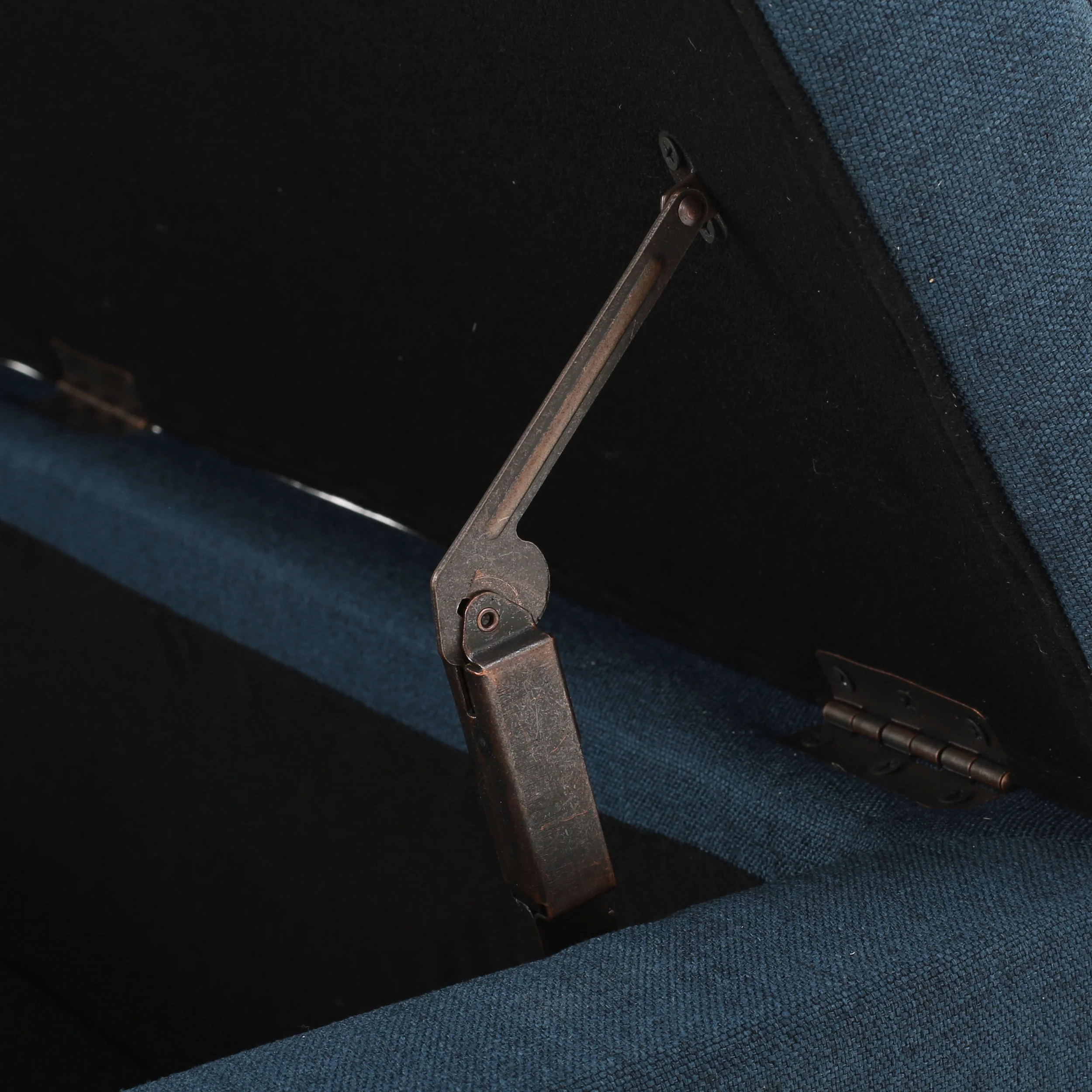 Sterling Fabric Tufted Storage Ottoman - furnishings