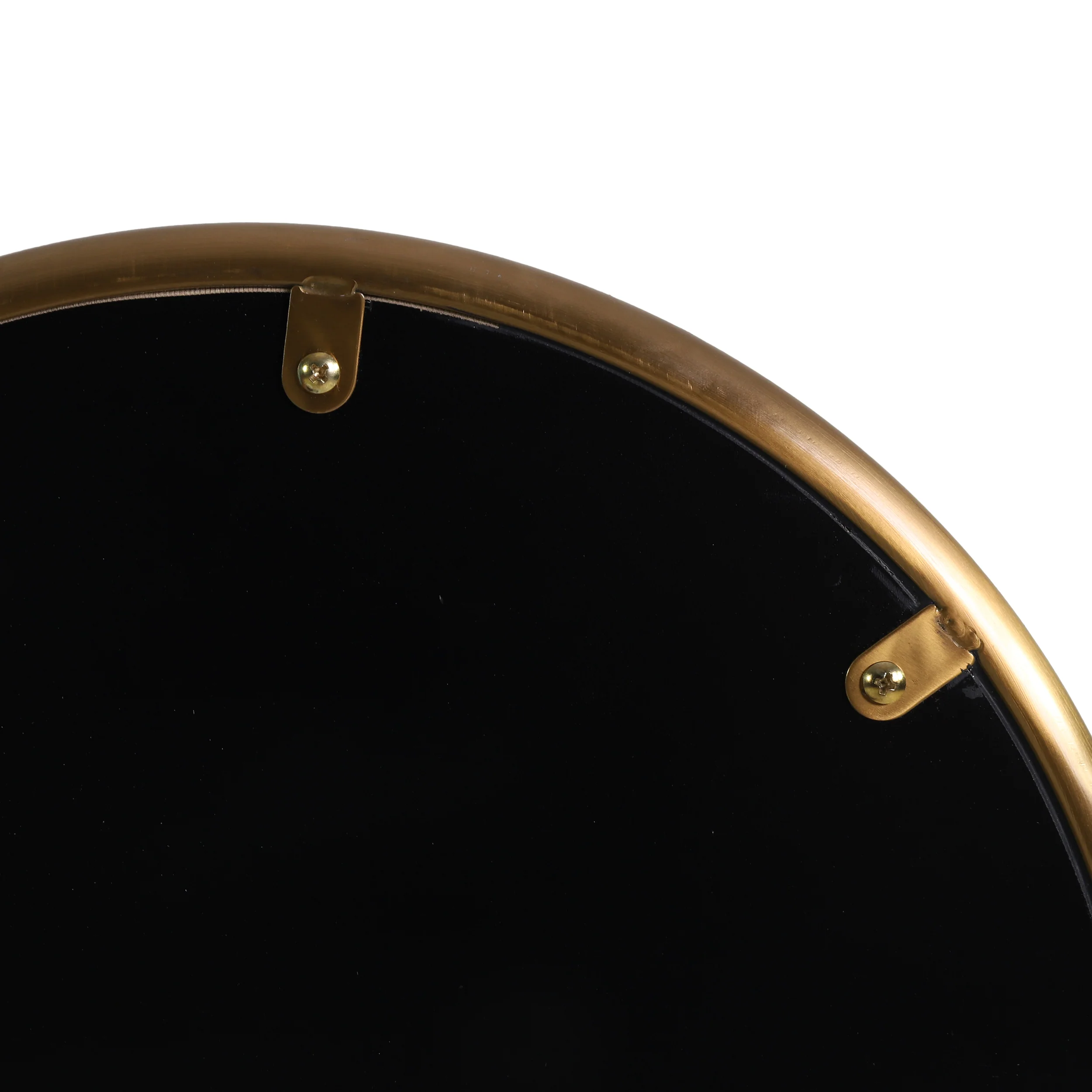 Smythe Contemporary Oval Wall Mirror - furnishings