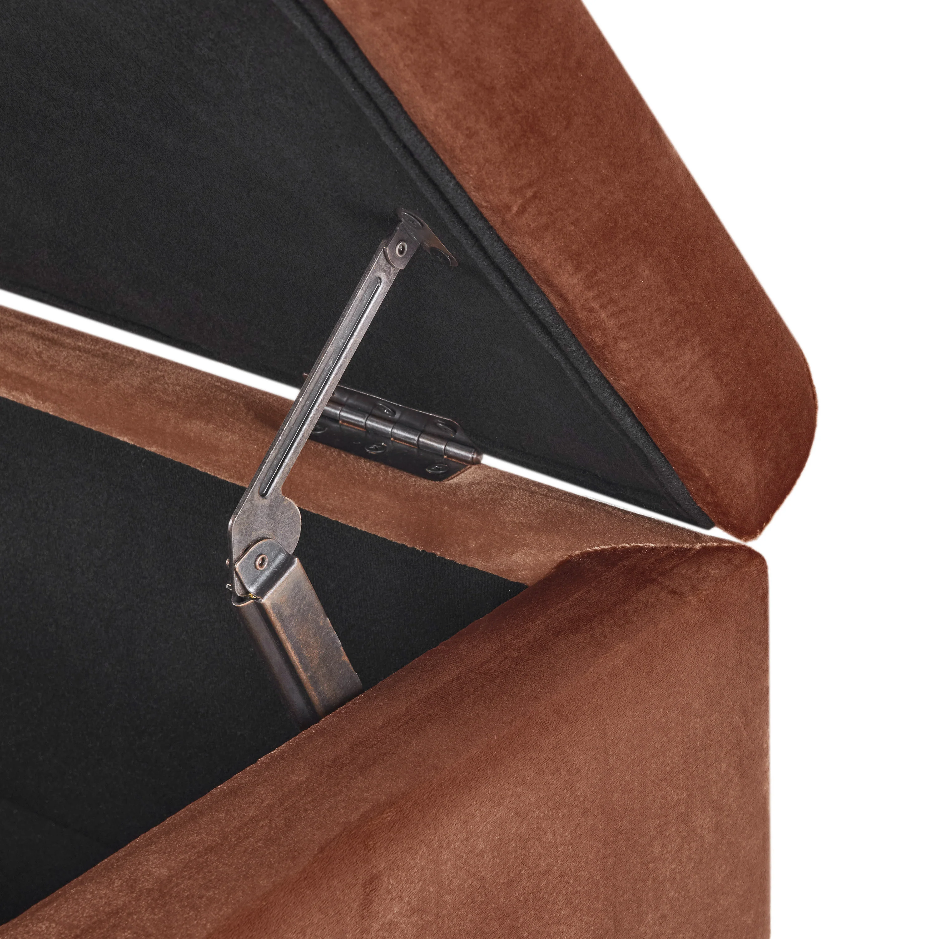 Wendover Fabric Storage Ottoman Bench - furnishings
