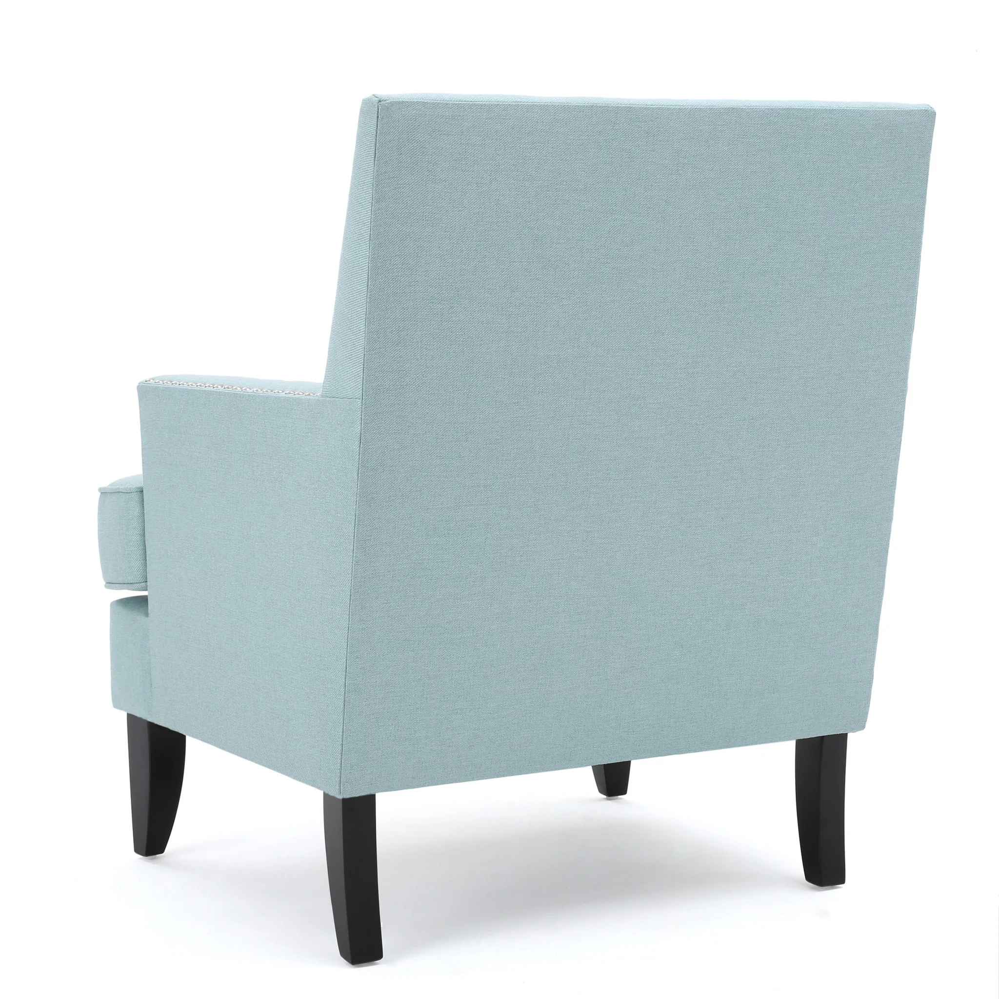 Talette Studded Modern Club Arm Chair - furnishings