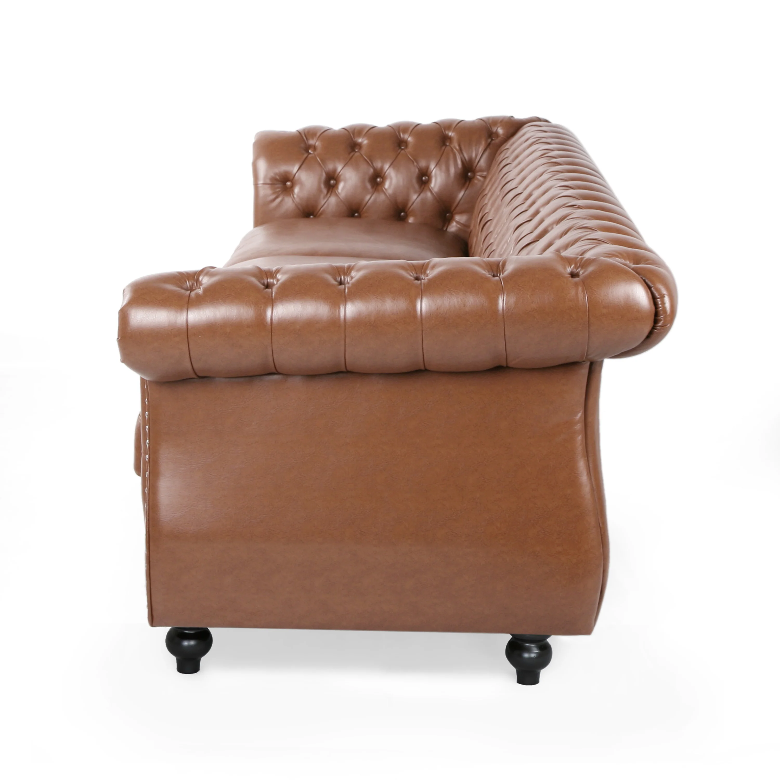 Madelena Traditional Chesterfield 3 Piece Living Room Set - furnishings
