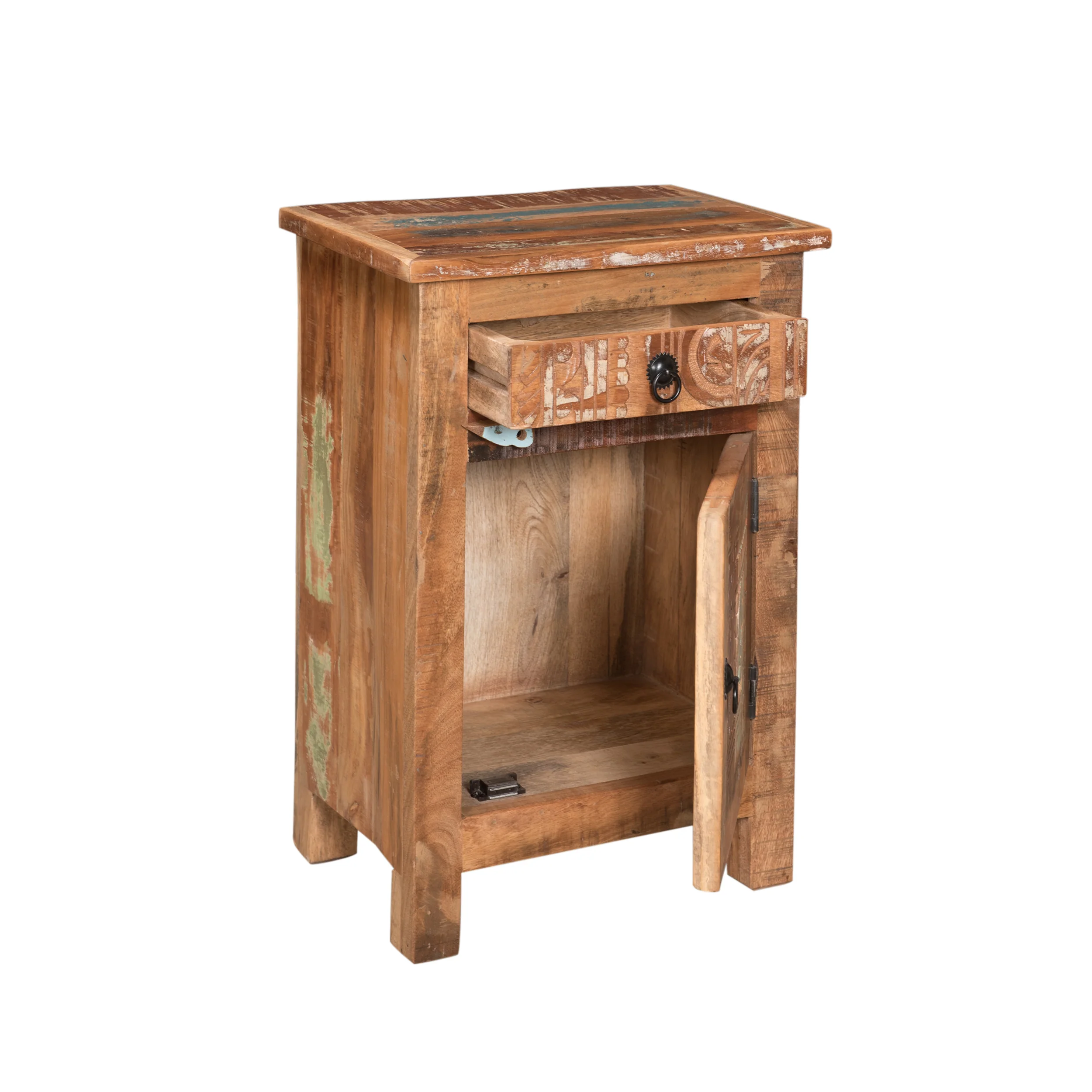 Nancy Distressed End Table - furnishings