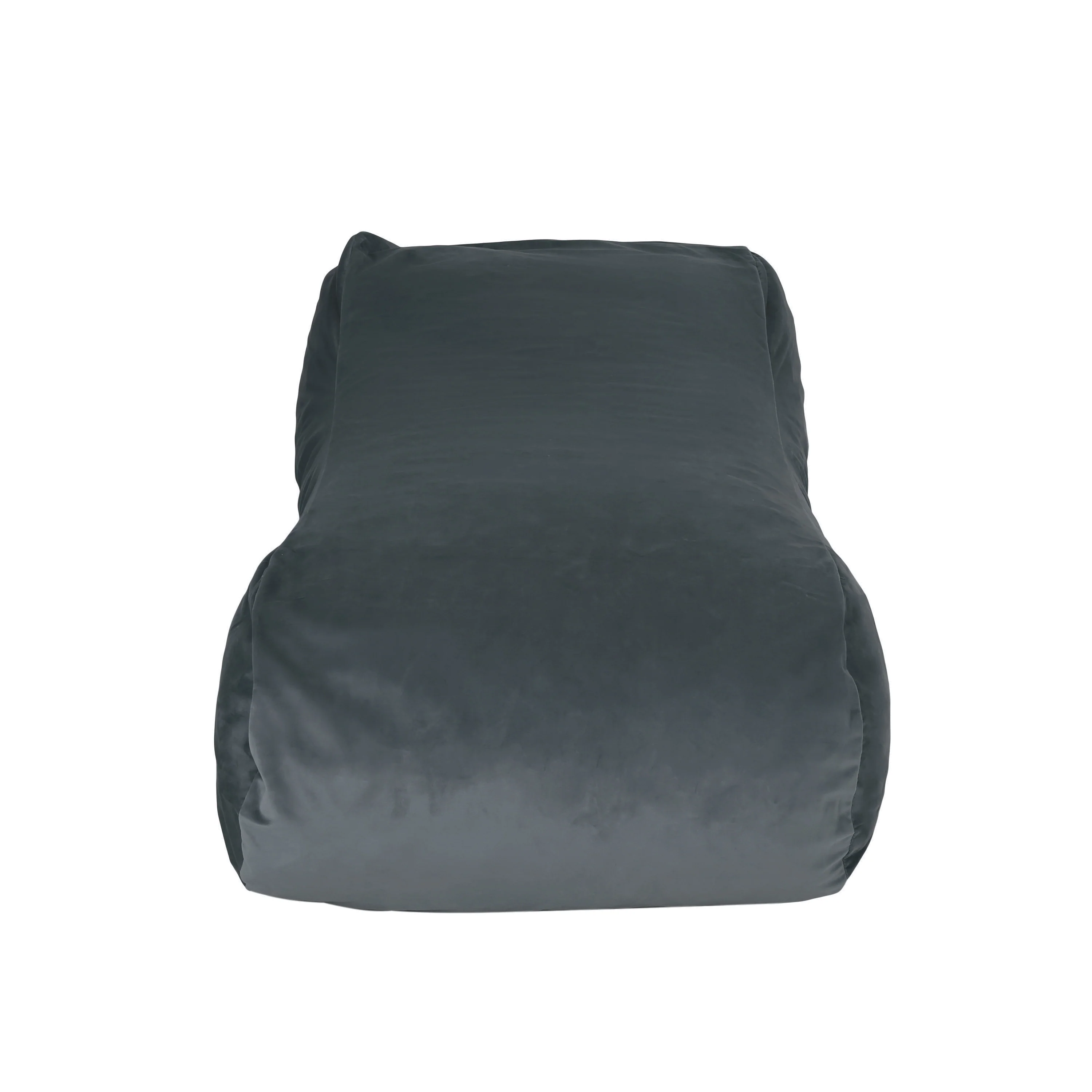 Brookover Modern Velvet 6 Foot Bean Bag Lounger - furnishings