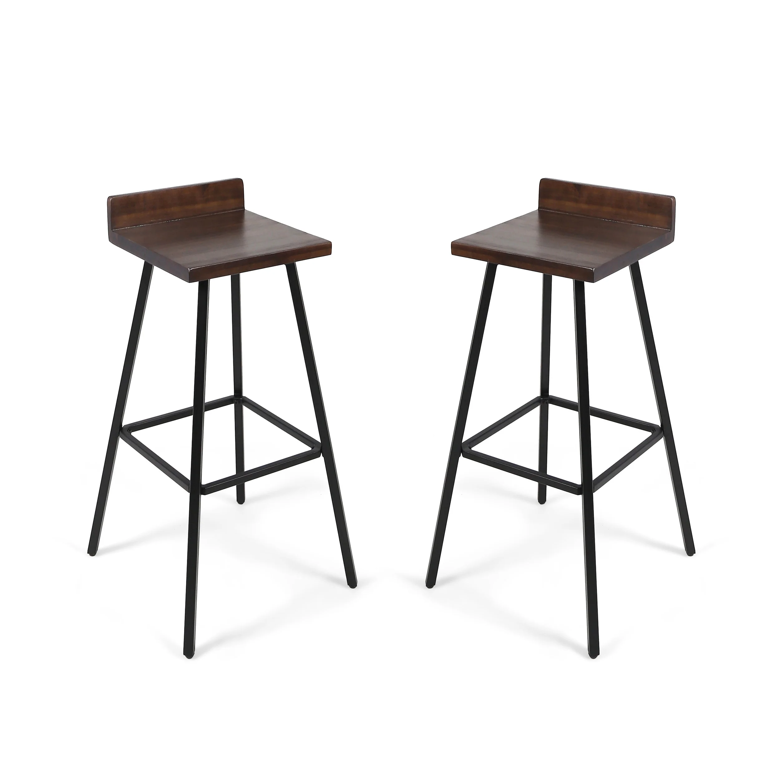 Hazel Indoor Bar Stools, Modern, Contemporary (Set of 2) - furnishings