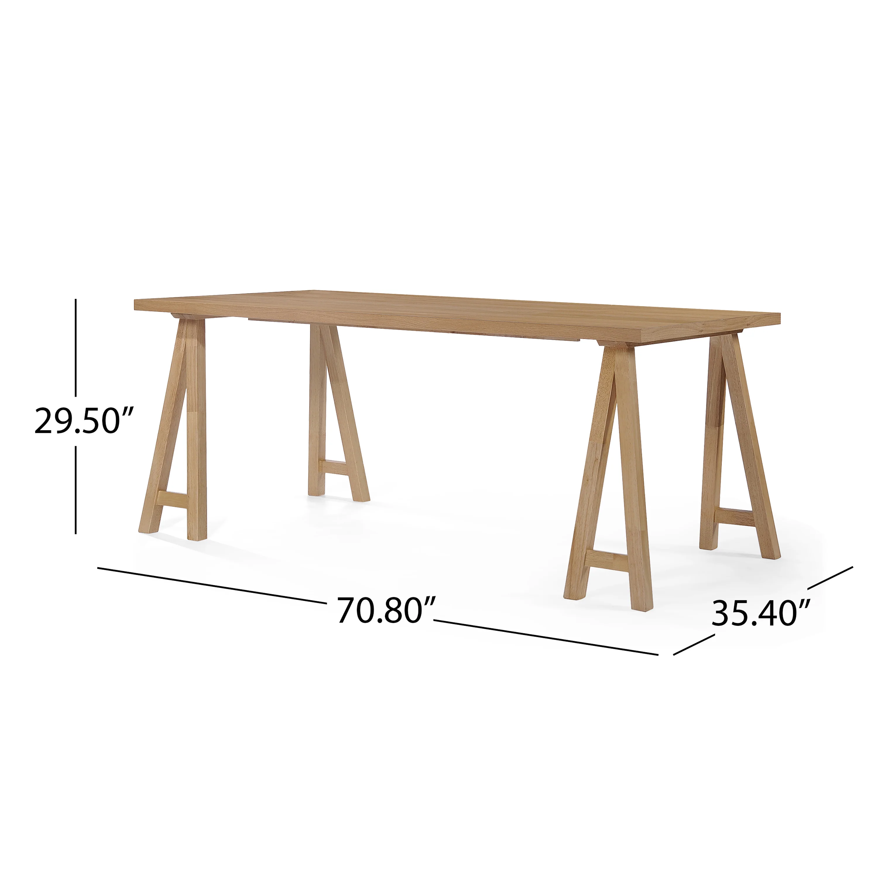 Thanvi Mid-Century Modern 7 Piece Dining Set - furnishings