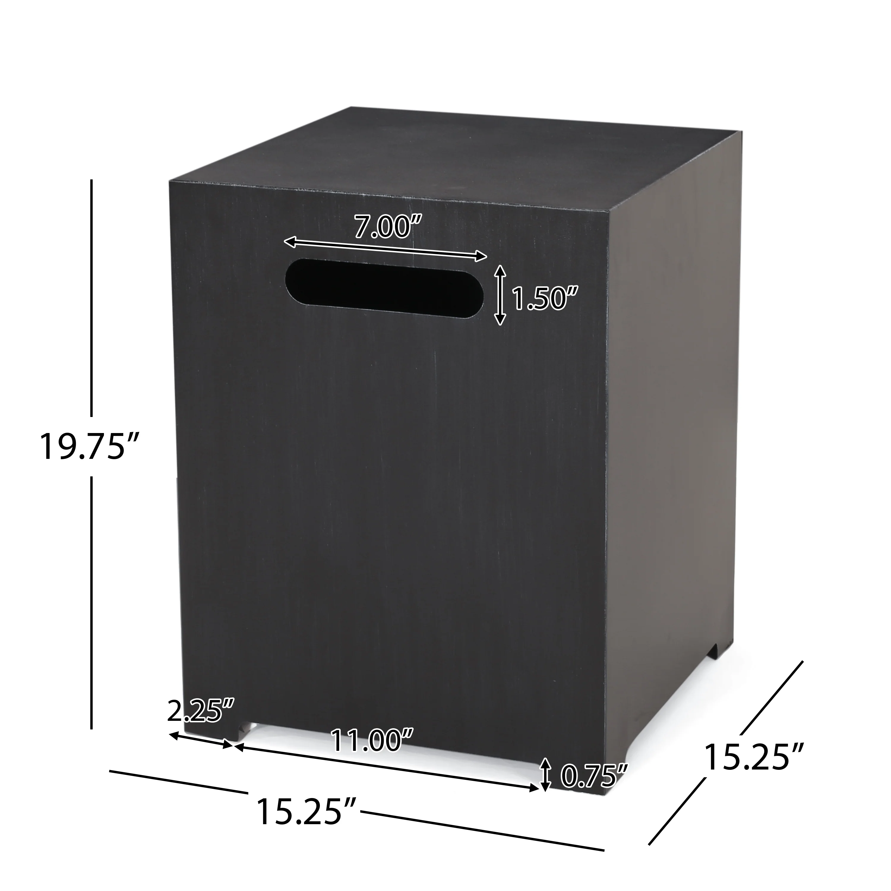 Jasmine Outdoor Metal Tank Holder - furnishings