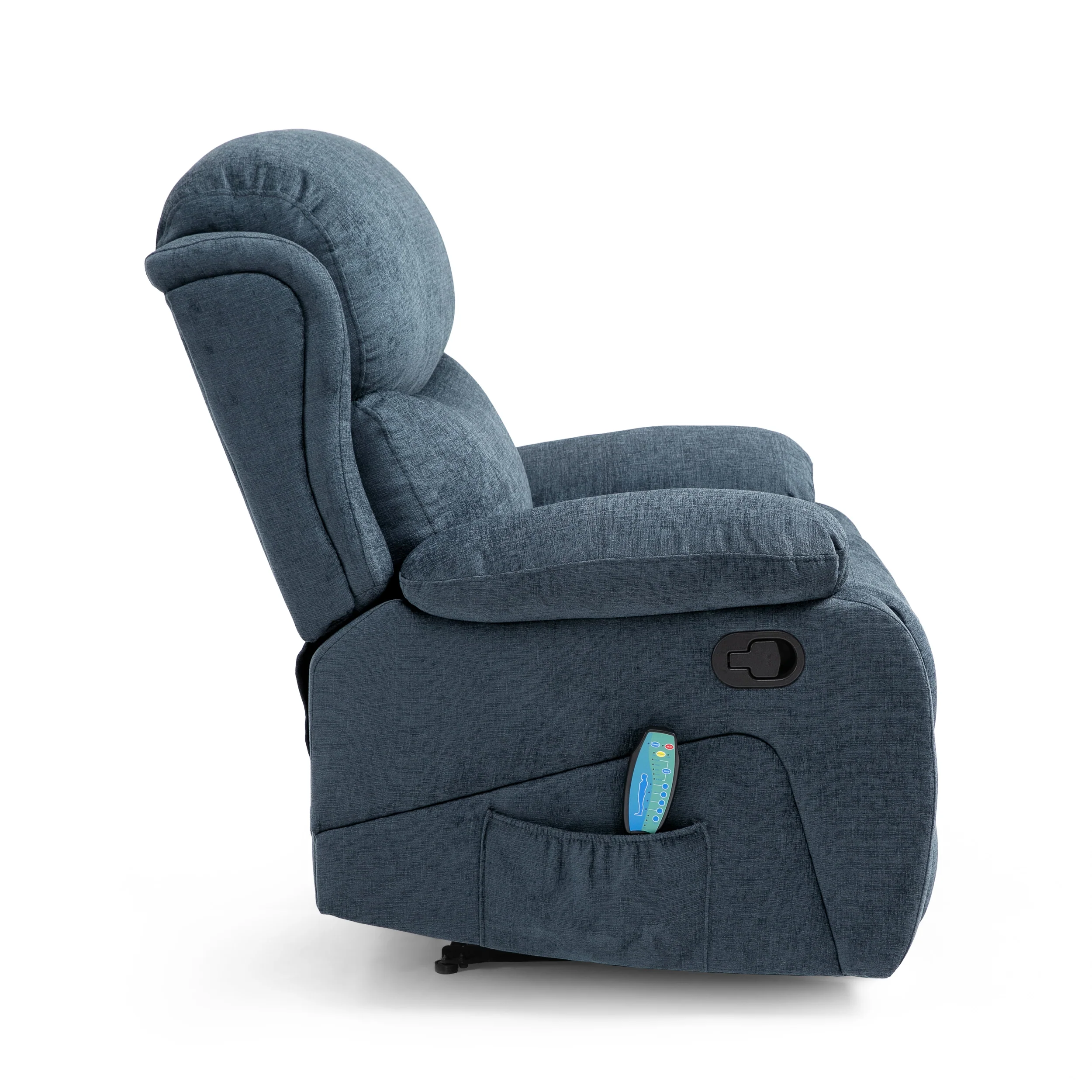 Cuthbert Contemporary Pillow Tufted Massage Recliner - furnishings