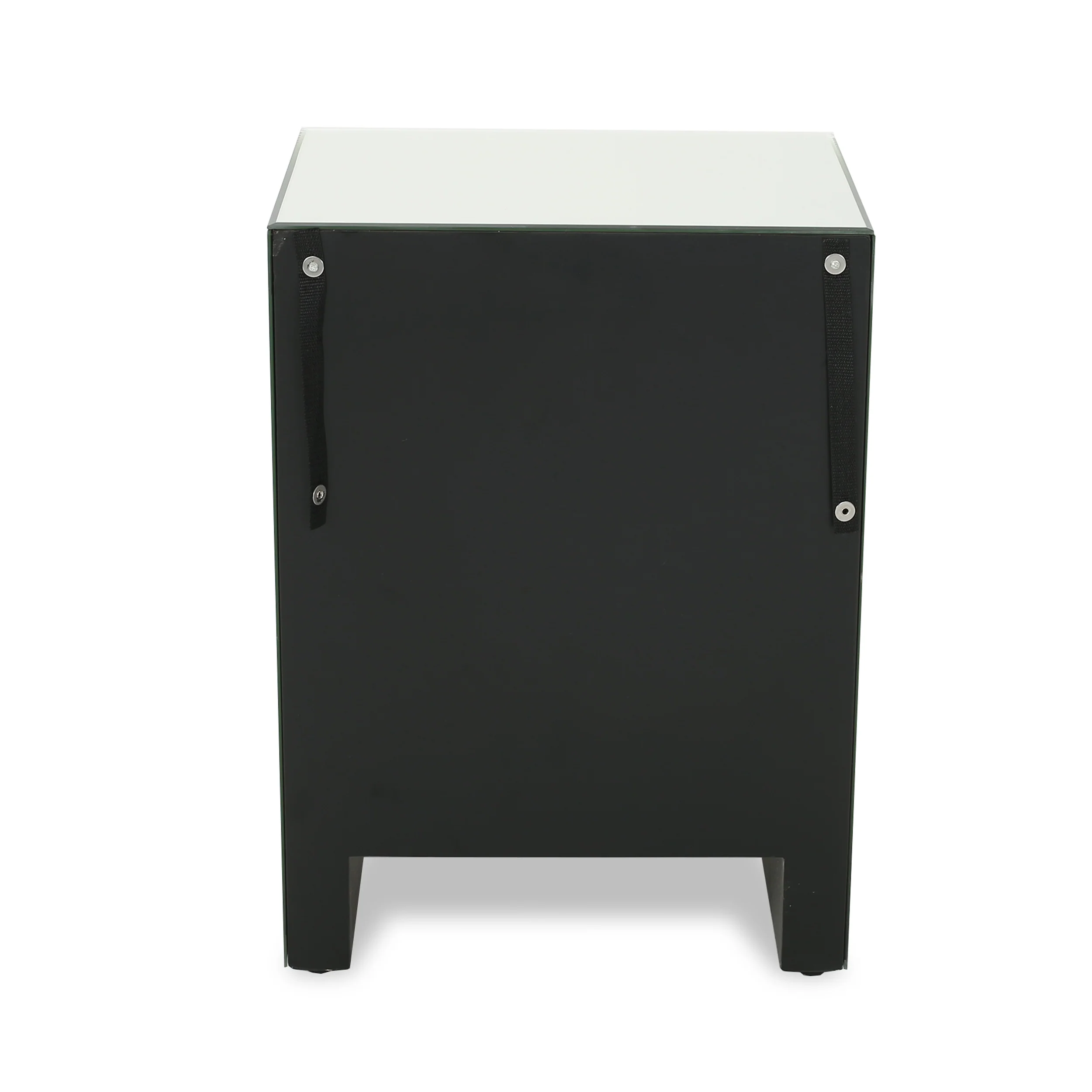 Lucille Mirror Finished 3 Drawer Accent Table - furnishings