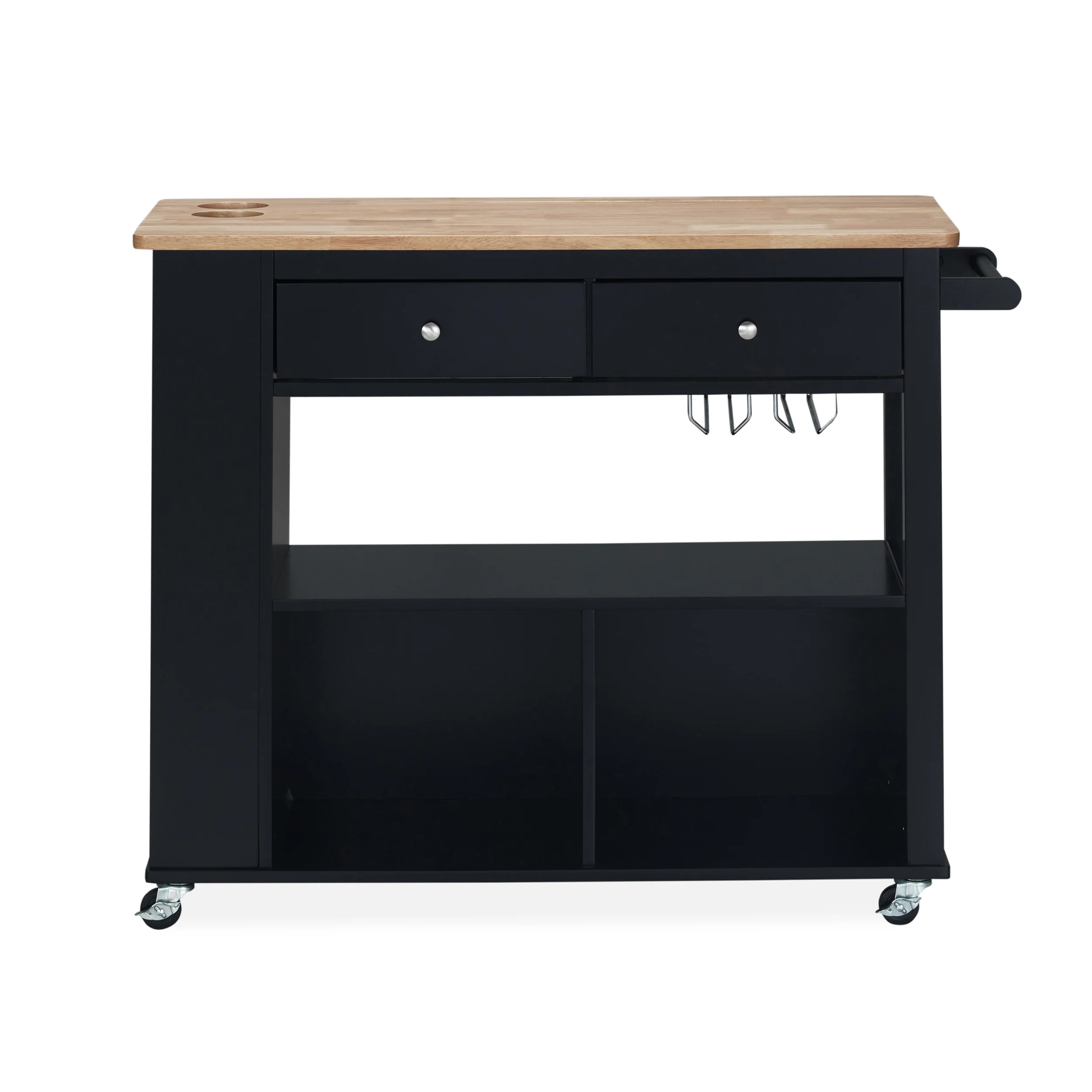 Julien Kitchen Cart with Wheels - furnishings