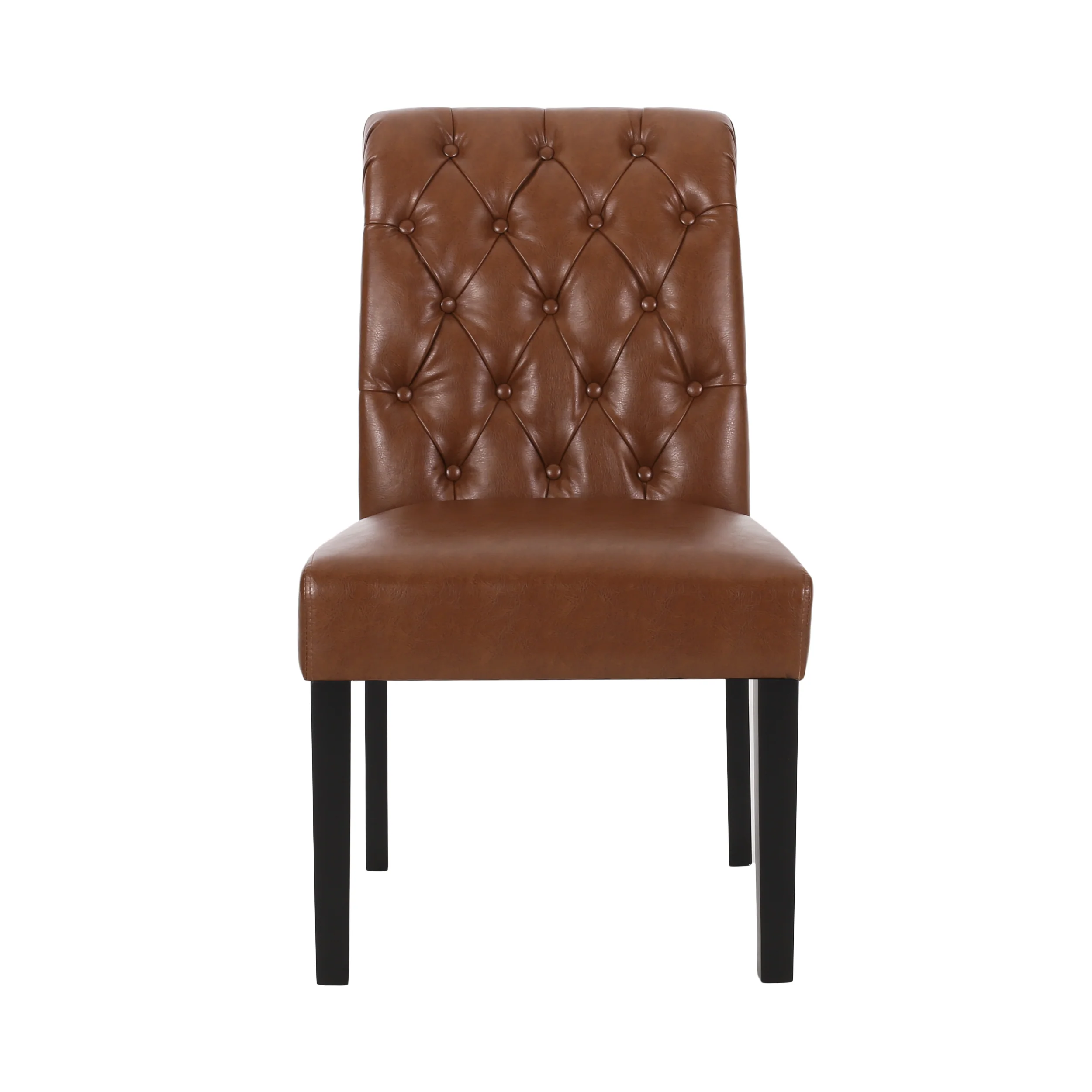 Emerson Contemporary Tufted Rolltop Dining Chairs, Set of 6 - furnishings