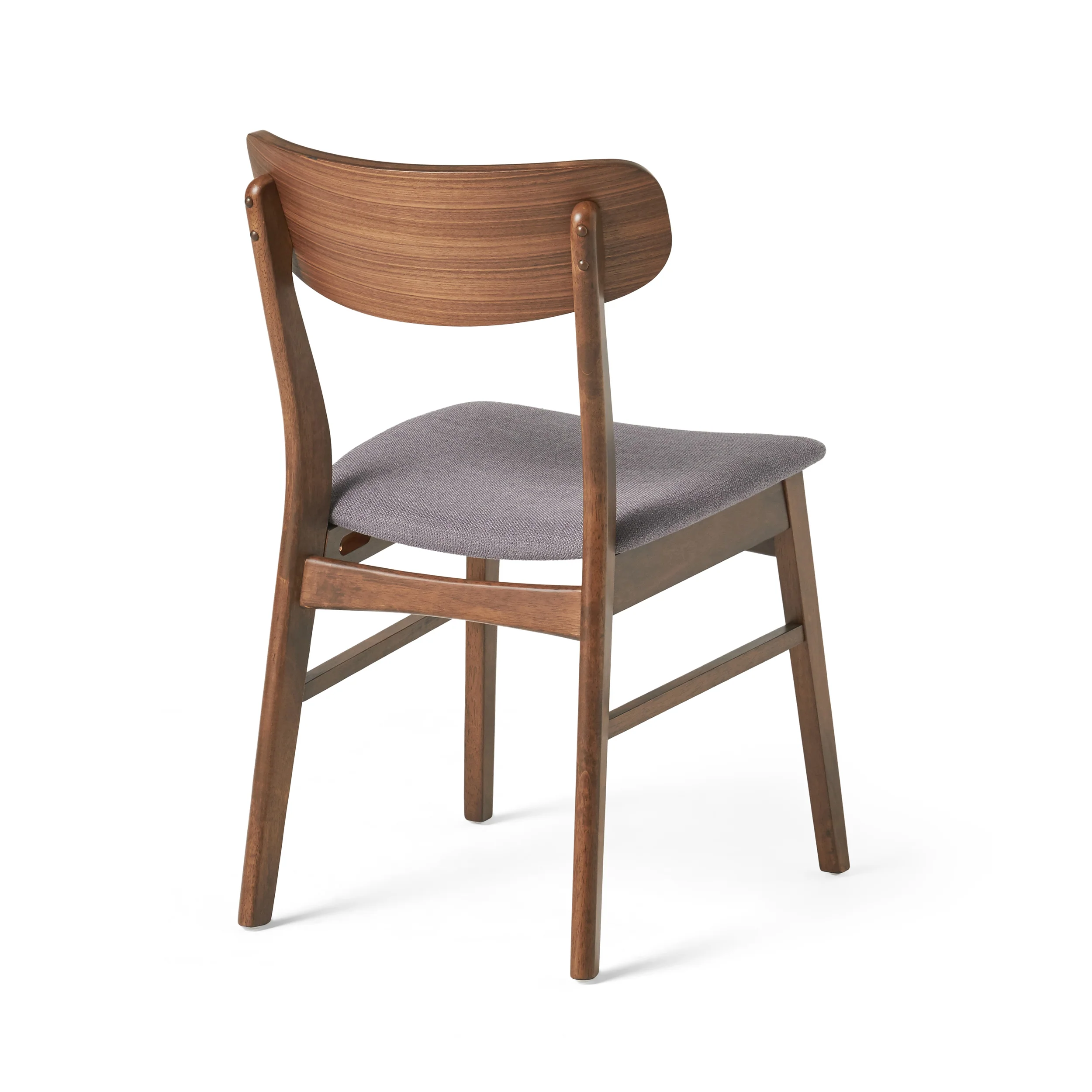 Lucille Fabric/ Wood Finish Dining Chair (Set of 2) - furnishings