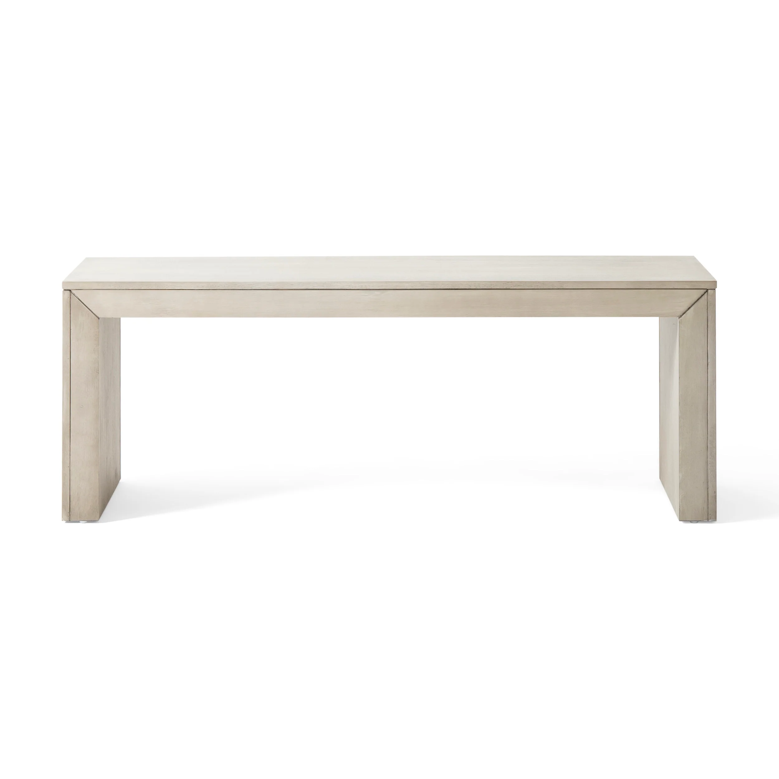 Anillo Rustic Acacia Wood Dining Bench - furnishings