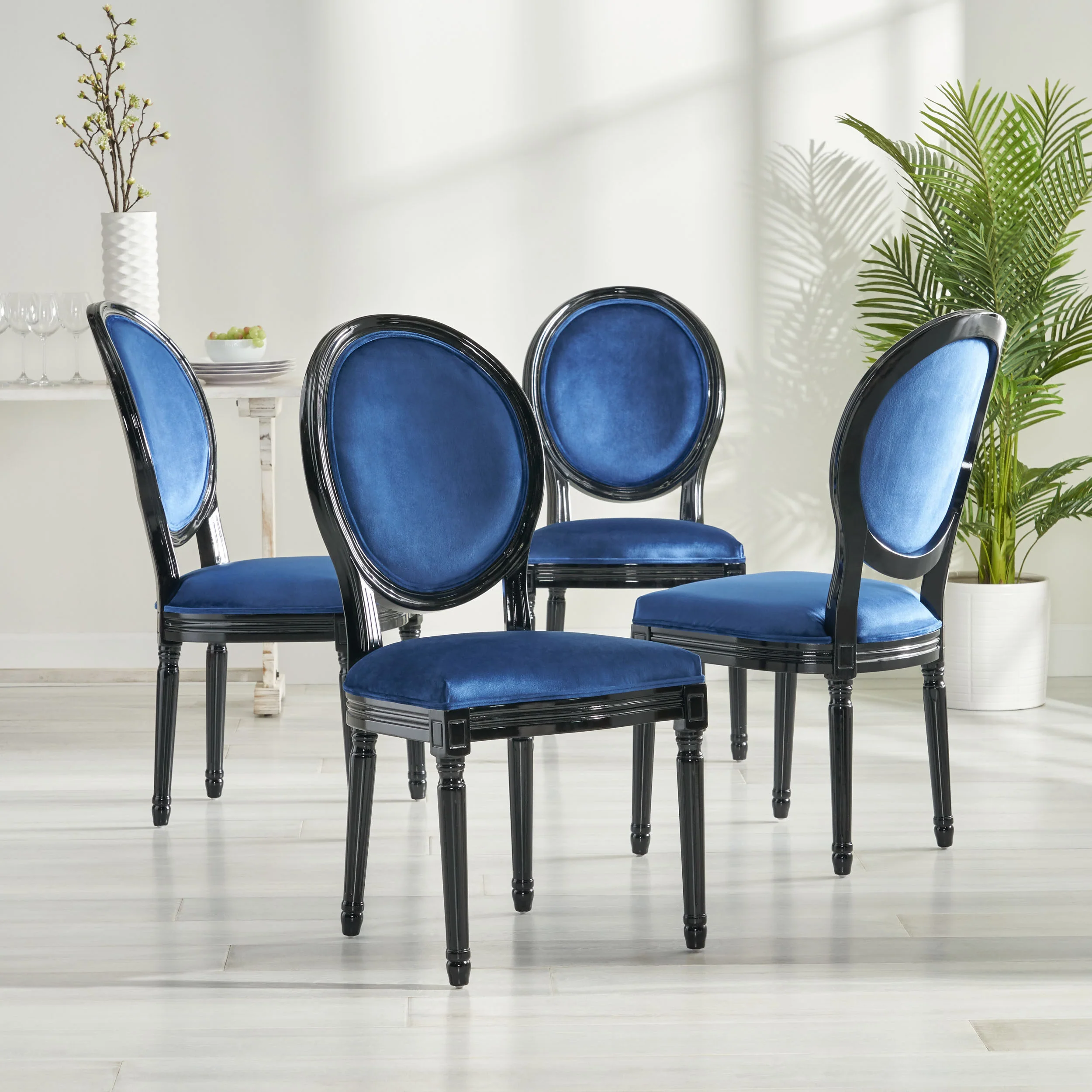 Lariya French Country Dining Chairs (Set of 4) - furnishings