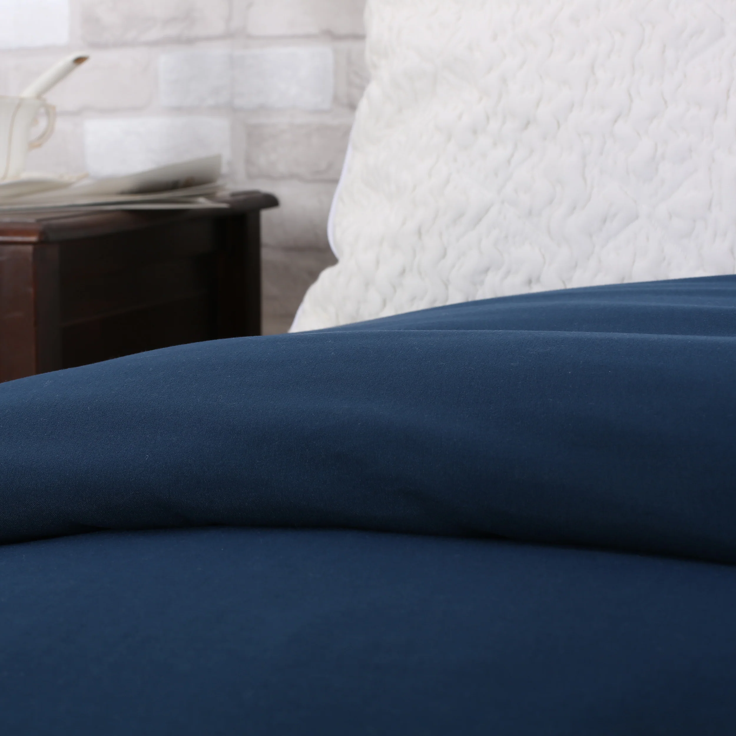 Bodhi Queen Size Fabric Duvet Cover - furnishings