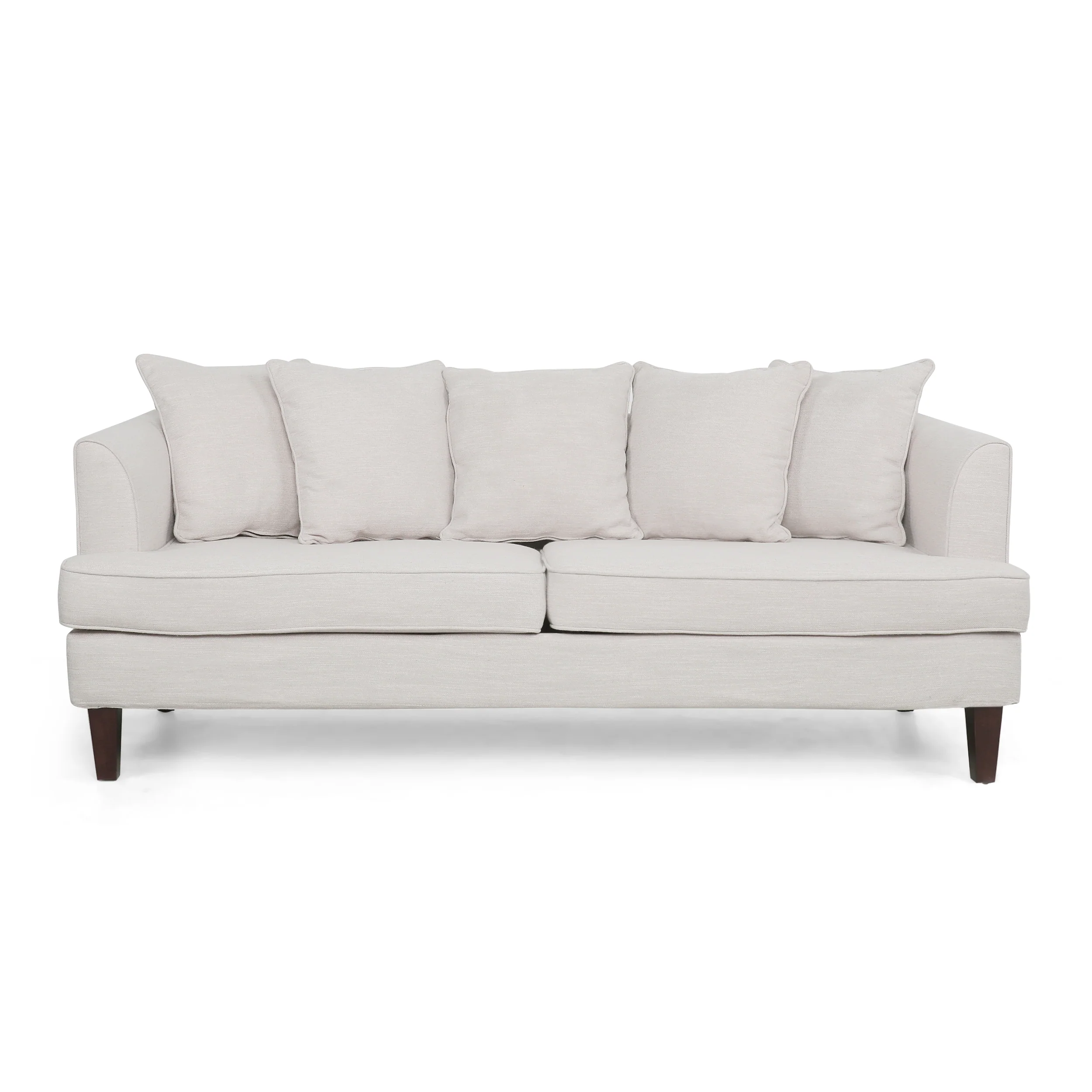 Lilburn Contemporary Pillow Back 3 Seater Sofa - furnishings