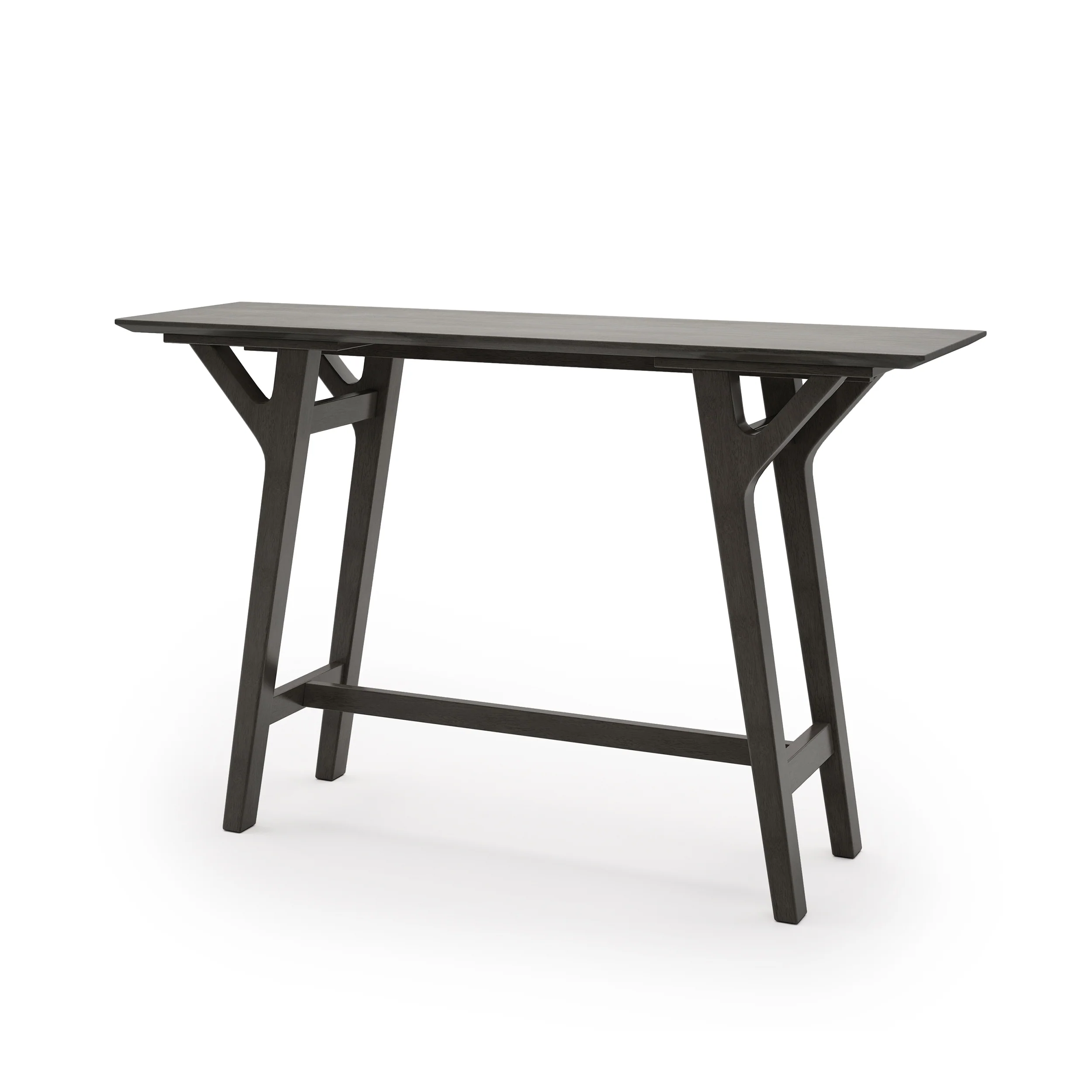 Bascom Mid Century Modern Wooden Console Table - furnishings