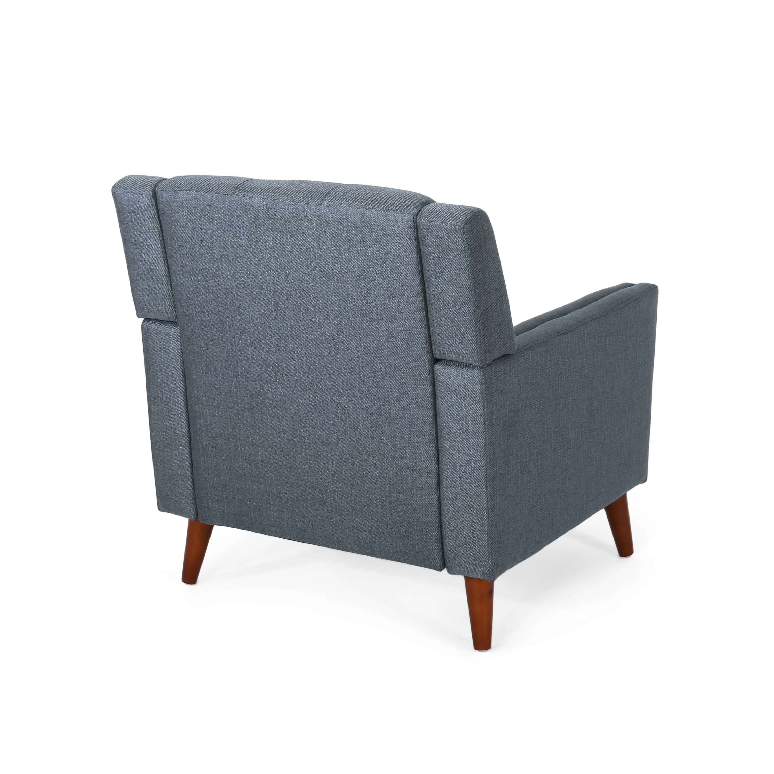 Evelyn Mid Century Modern 3-Piece Chairs & Loveseat Fabric Living Room Set - furnishings