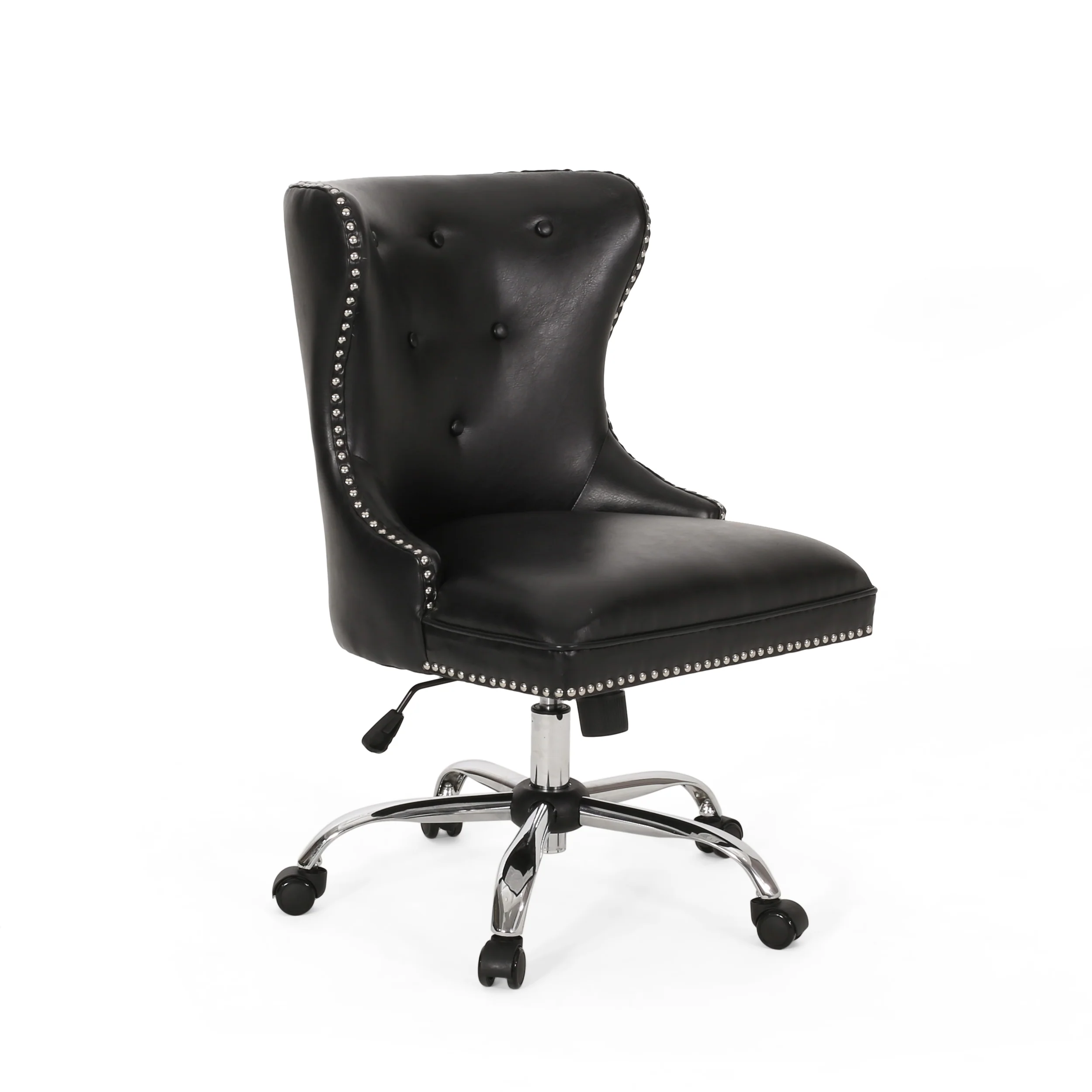 Abagail Contemporary Tufted Swivel Office Chair - furnishings