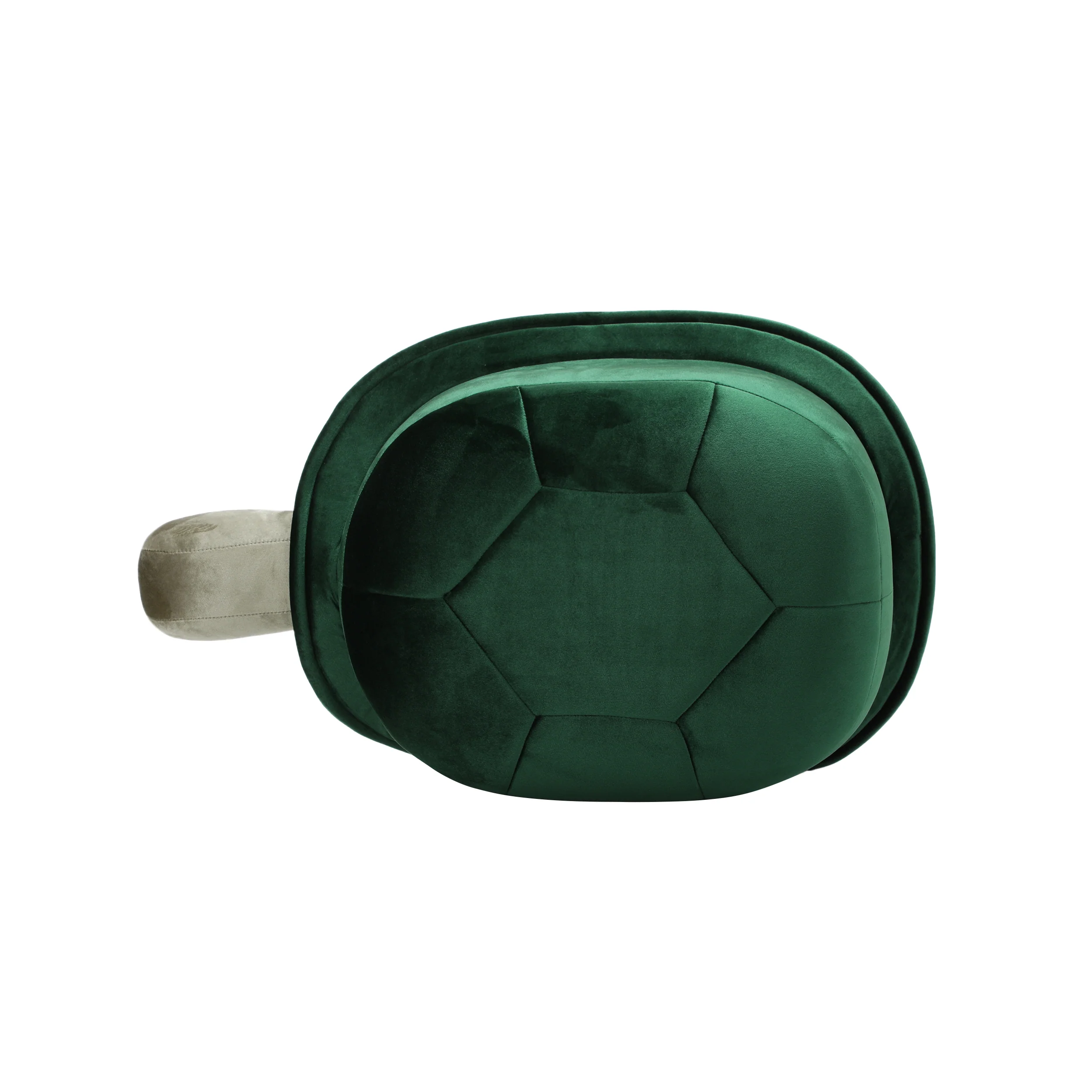 Azariah Velvet Turtle Ottoman - furnishings