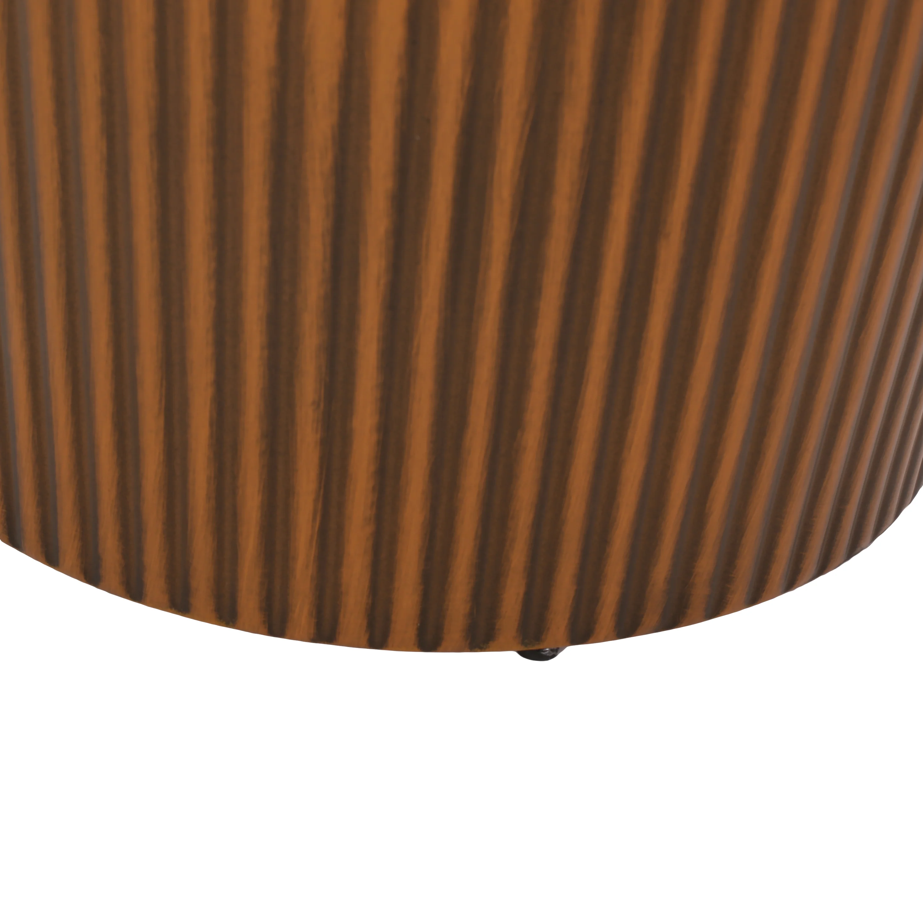 Pamsha Modern Iron Sunburst Side Table - furnishings