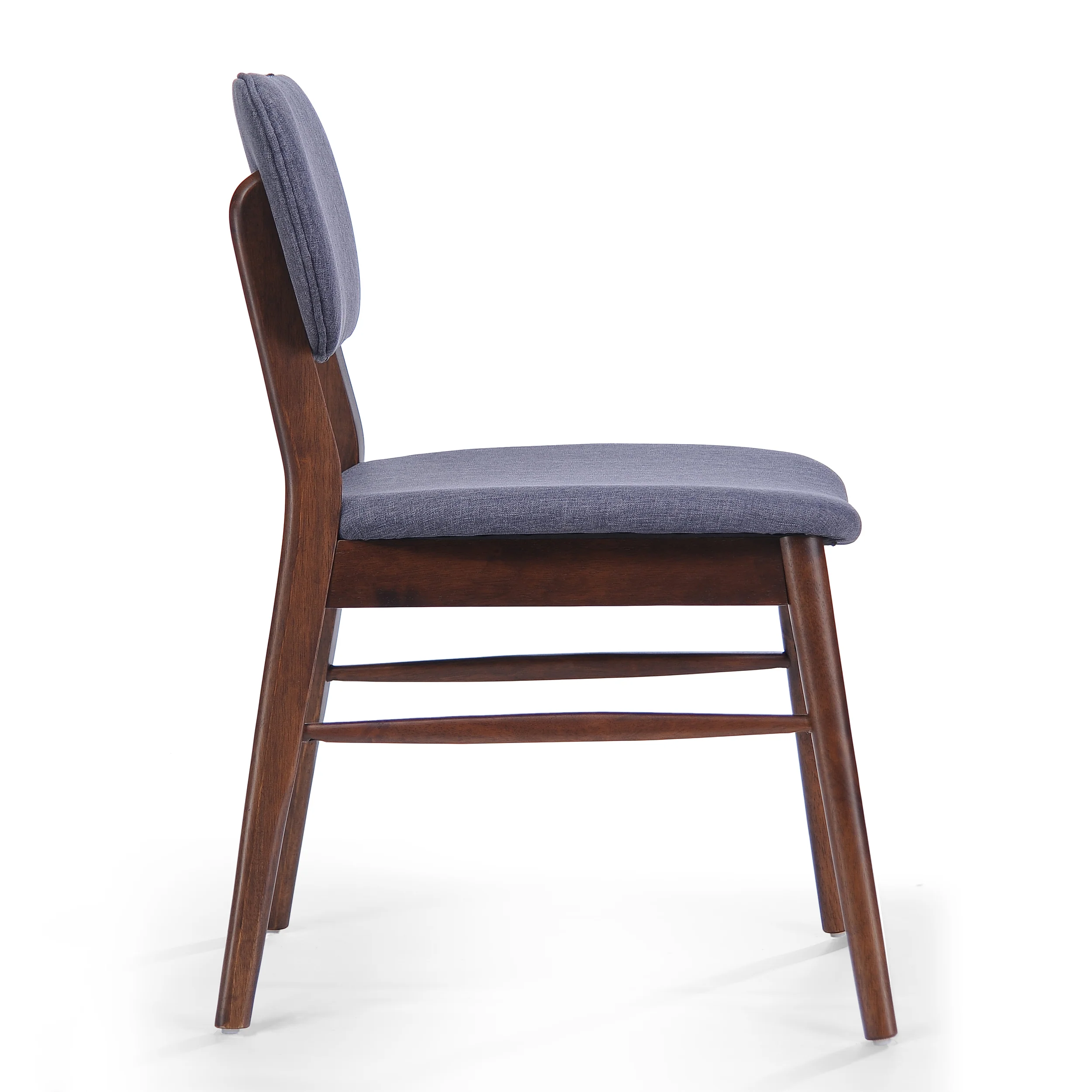 Beatrice Mid Century Wood Finish Dining Chairs (Set of 2) - furnishings