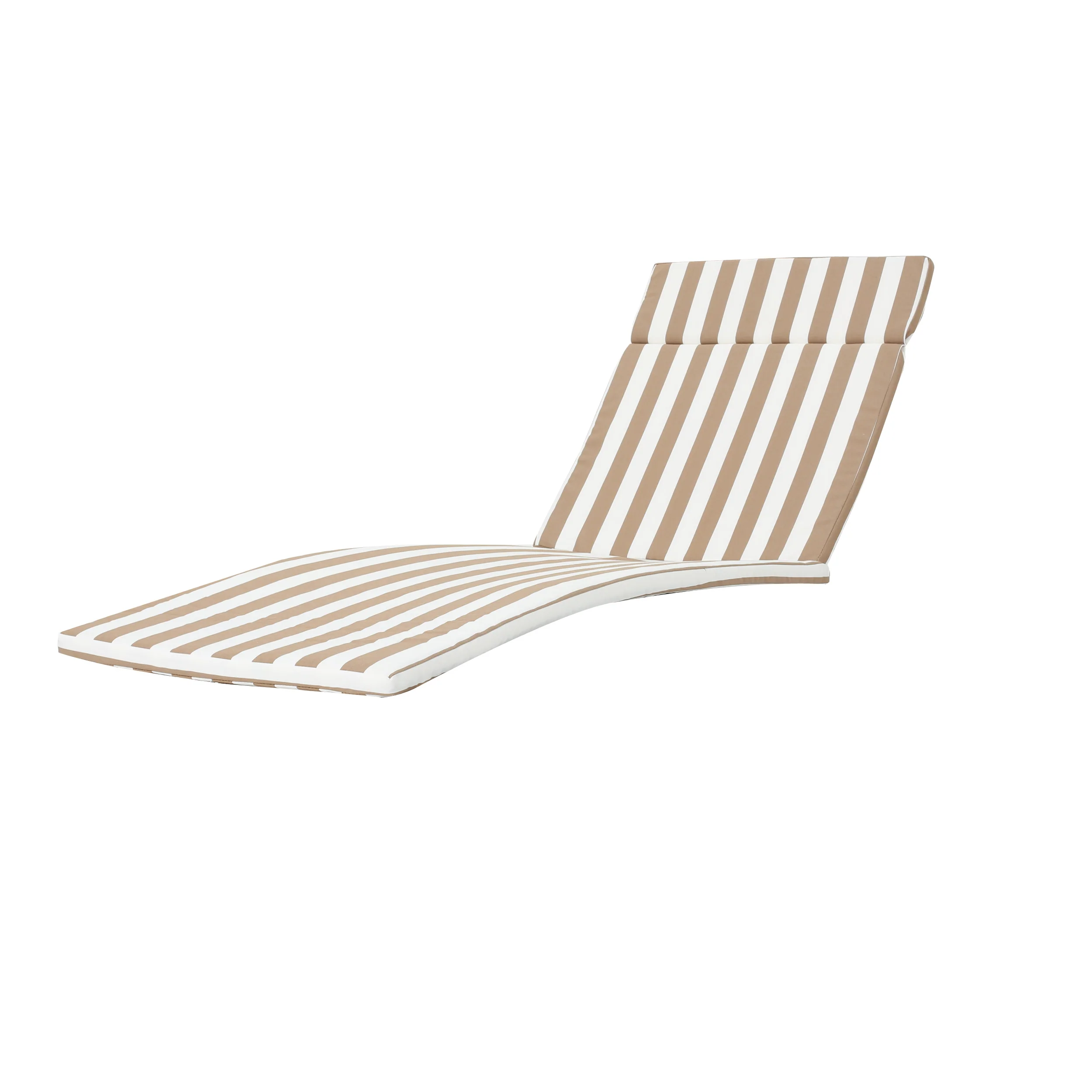 Soleil Outdoor Water Resistant Chaise Lounge Cushion - furnishings