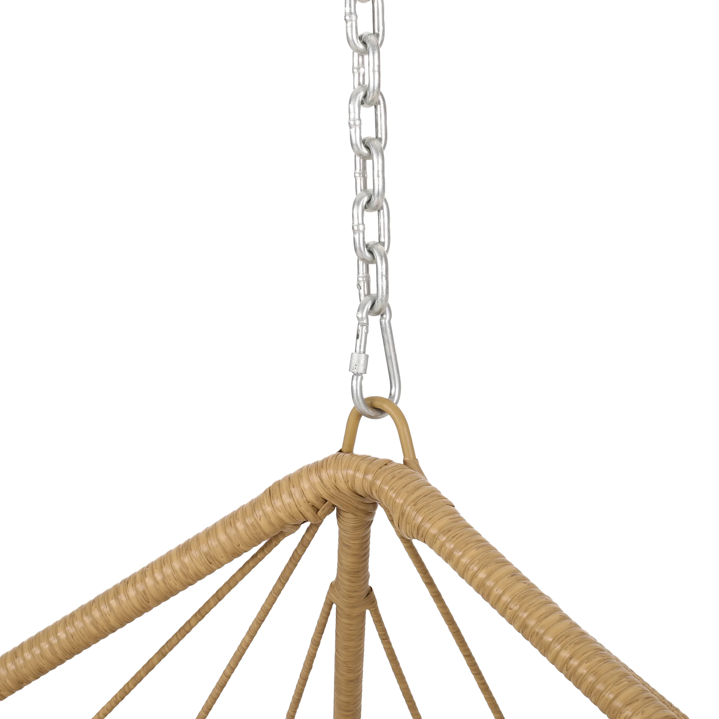 Mesena Tamara Outdoor/Indoor Wicker Basket Hanging Chair (NO STAND) - furnishings