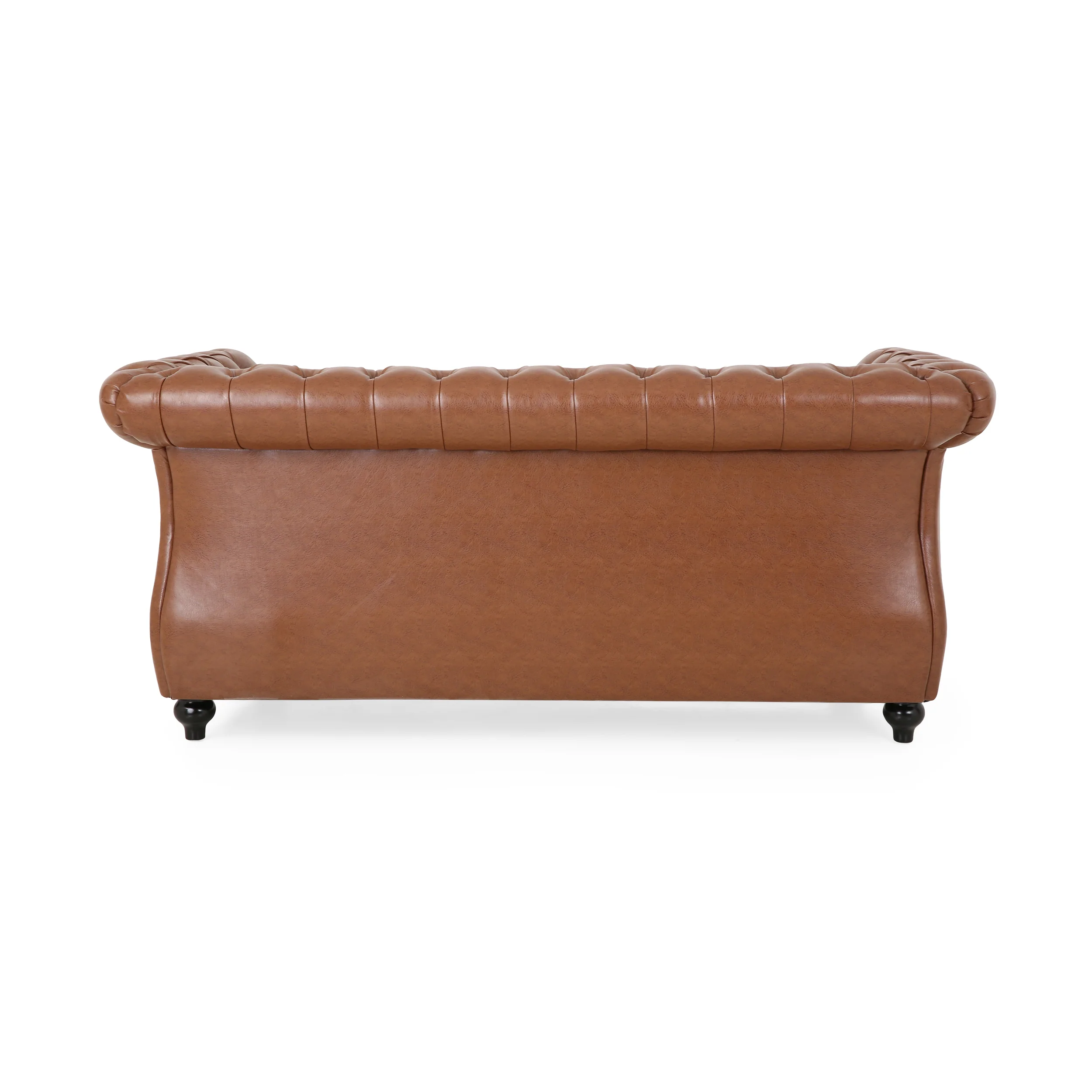Madelena Traditional Chesterfield Loveseat and Club Chair Set - furnishings