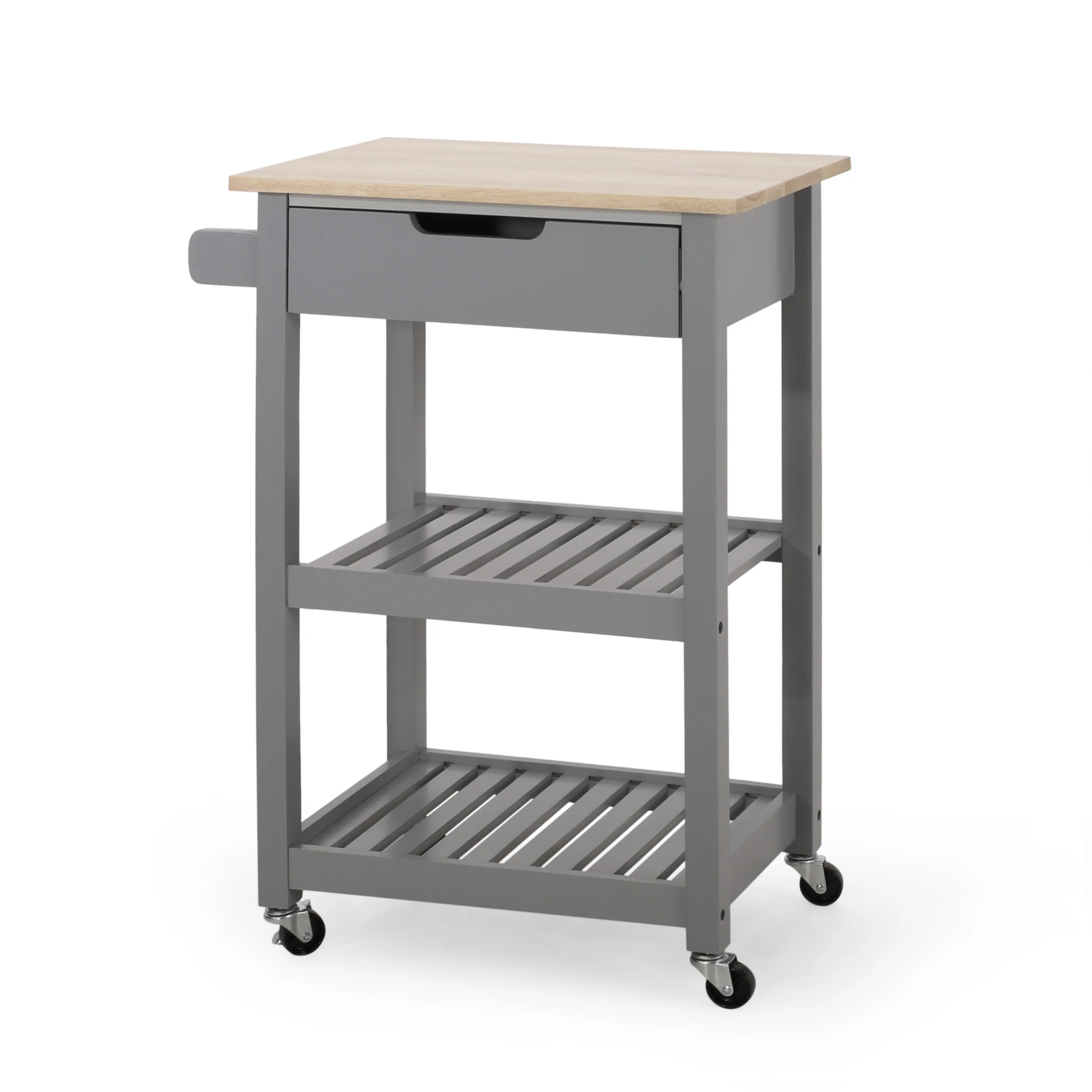 Tattnall Kitchen Cart with Wheels - furnbro