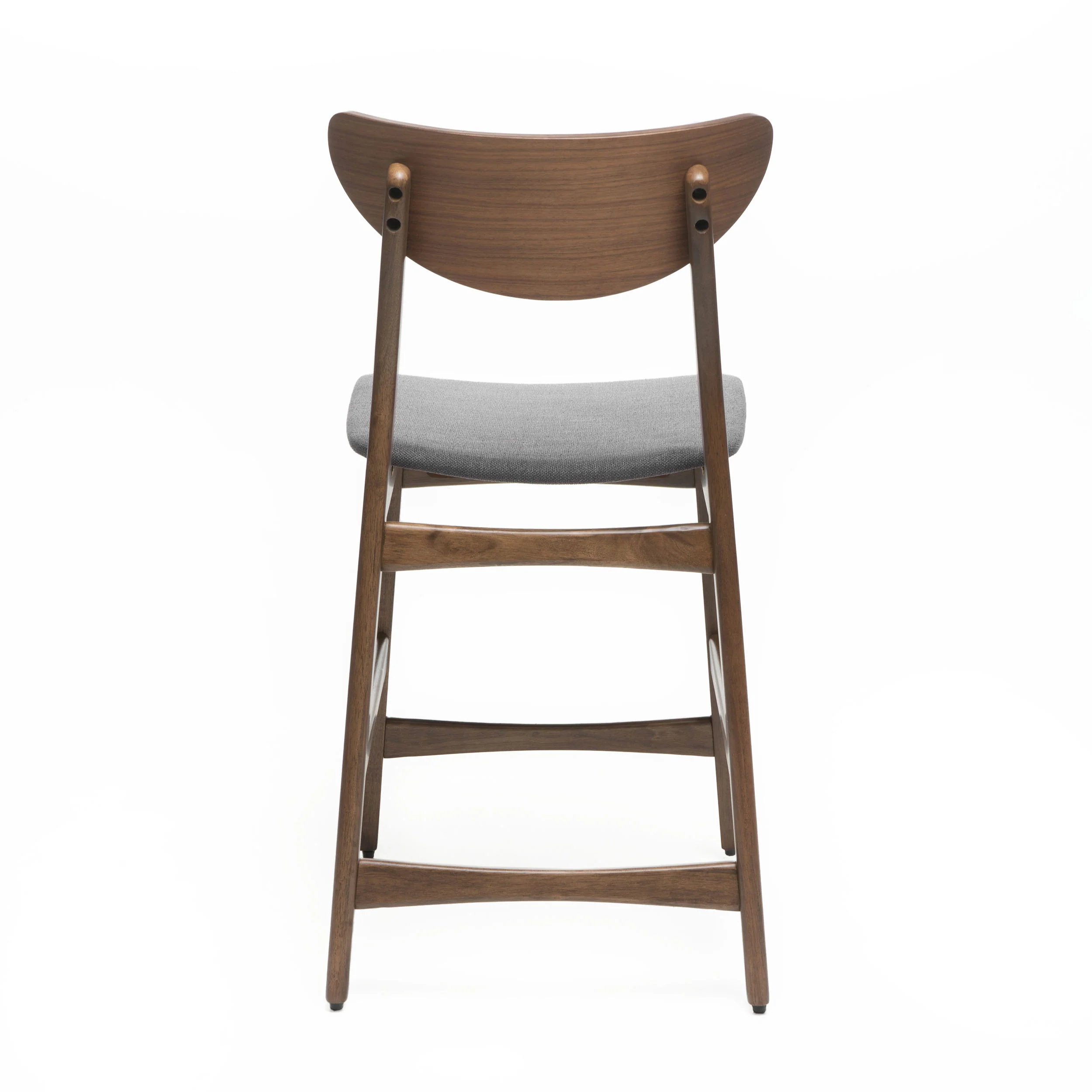 Helen Dark Fabric/ Wood Finish Counter Height Dining Set - furnishings