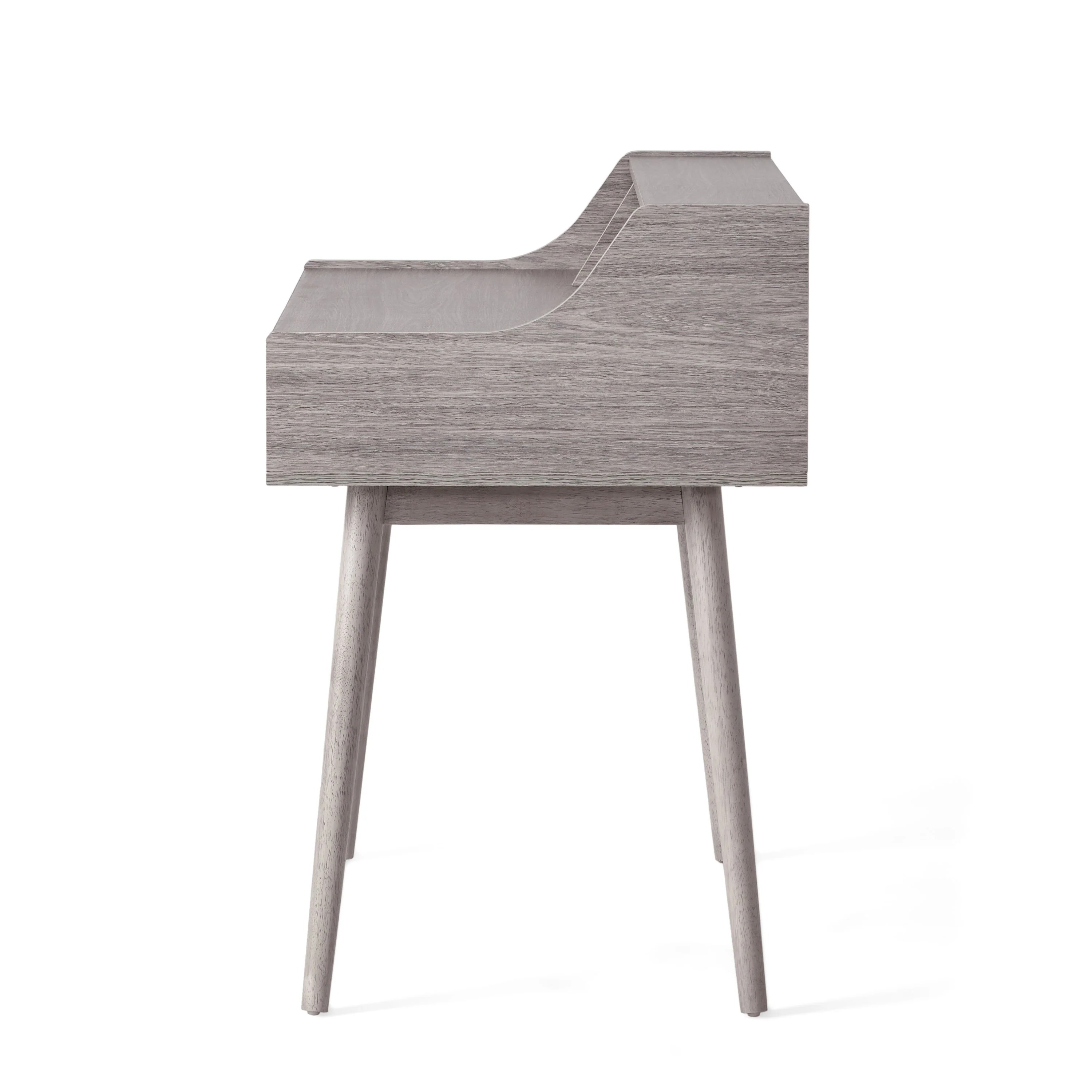 Belinda Mid Century Modern Finished Fiberboard Home Office Desk - furnishings