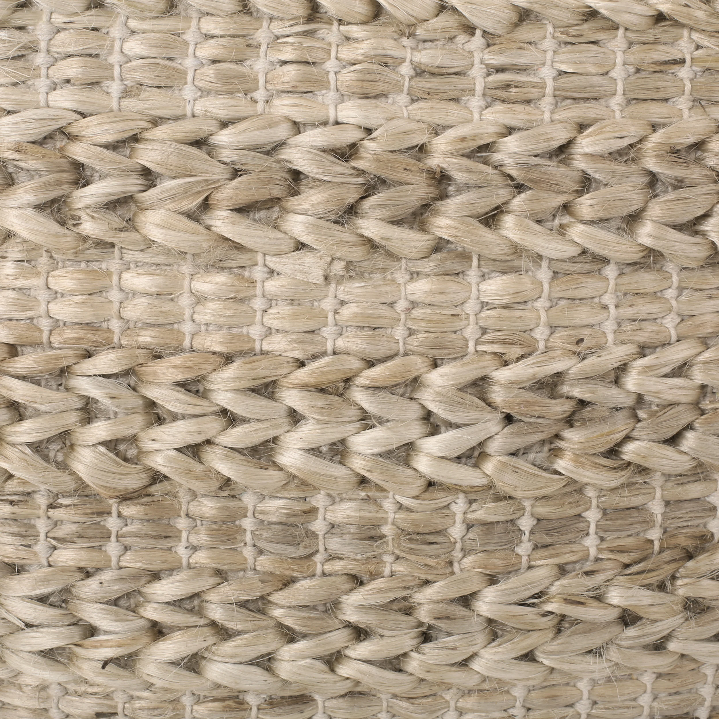 Anaisha Handcrafted Boho Fabric Pouf - furnishings