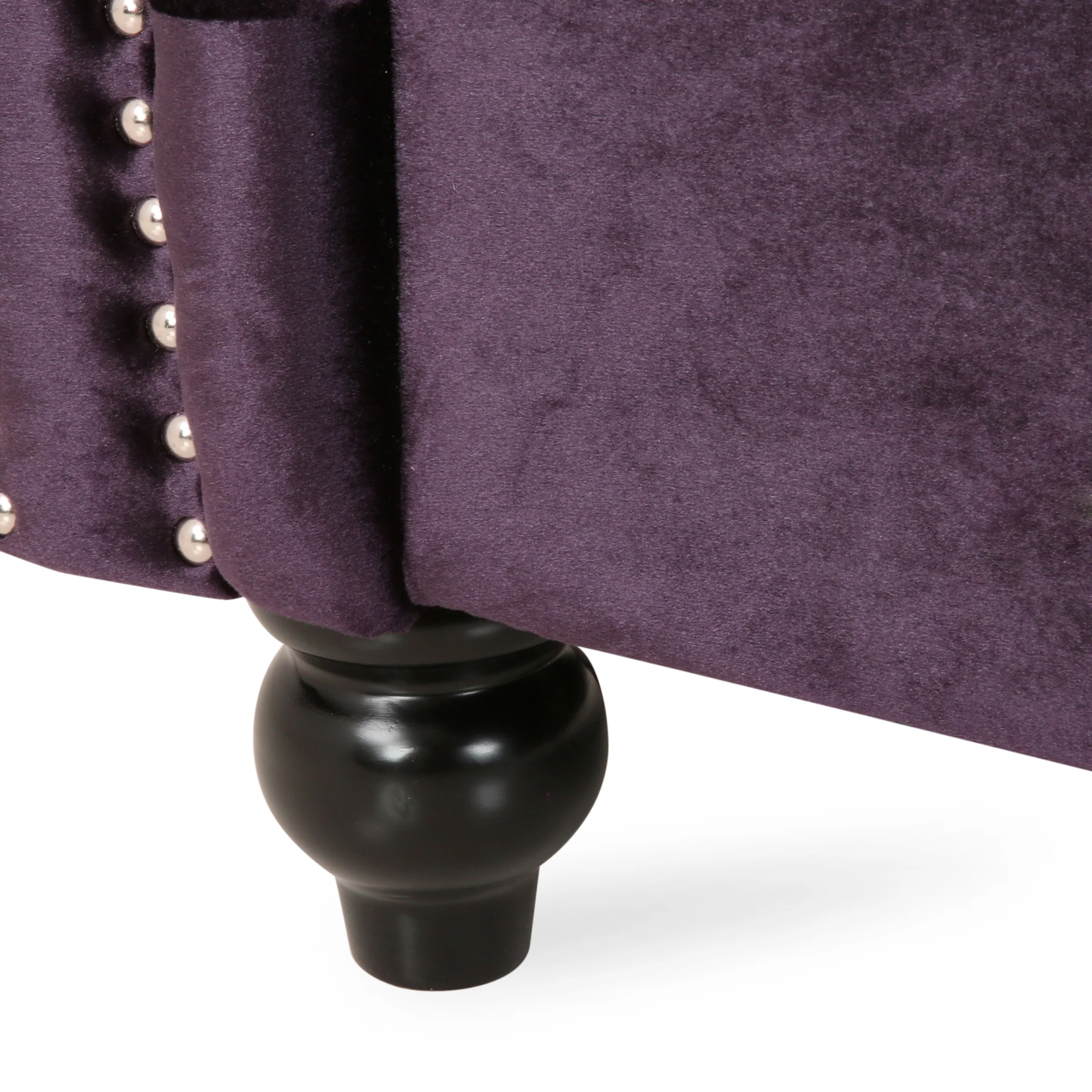 Samantha 7 Seater Tufted Velvet Chesterfield Sectional - furnishings