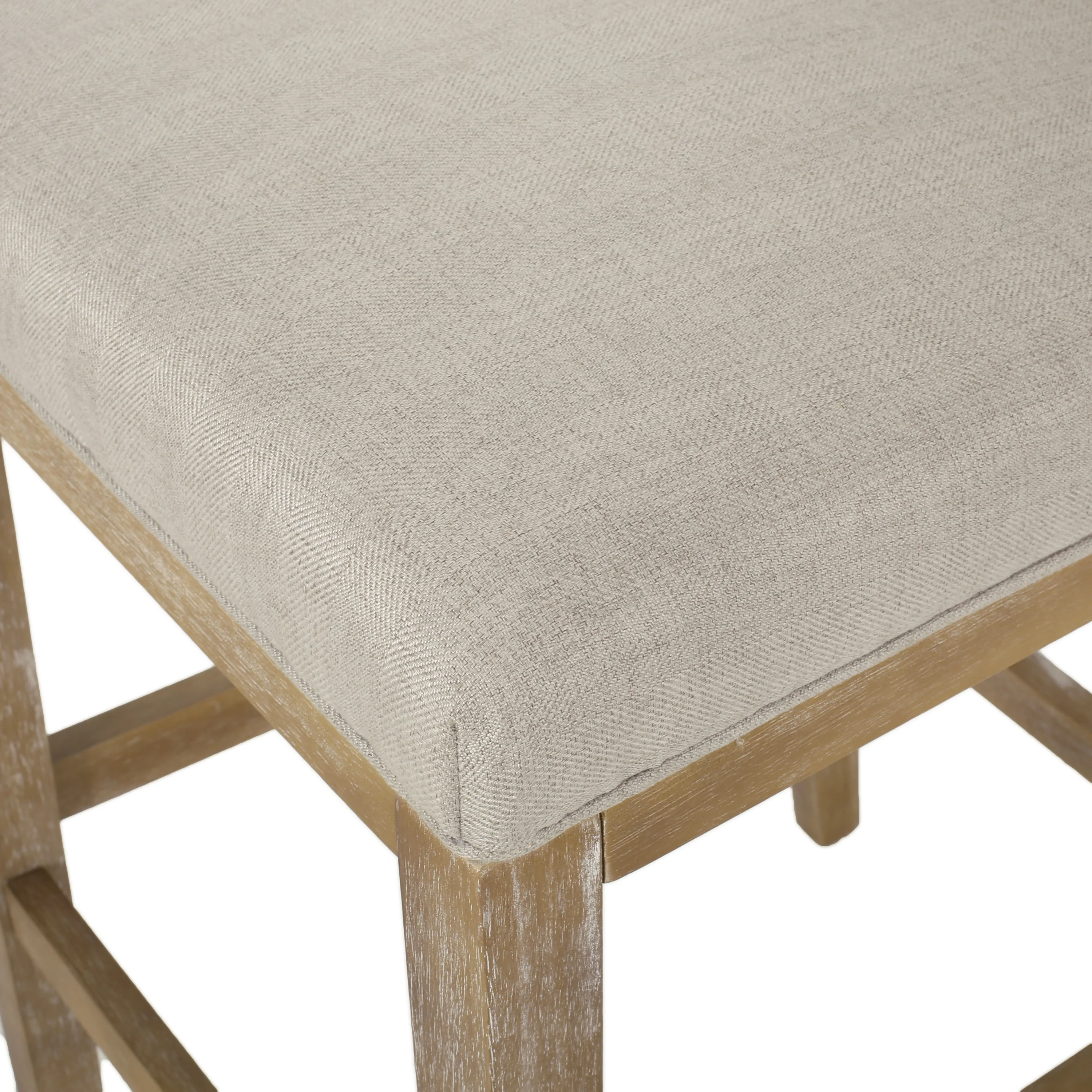 Kiara Contemporary Fabric Upholstered 31 Inch Barstools (Set of 2) - furnishings