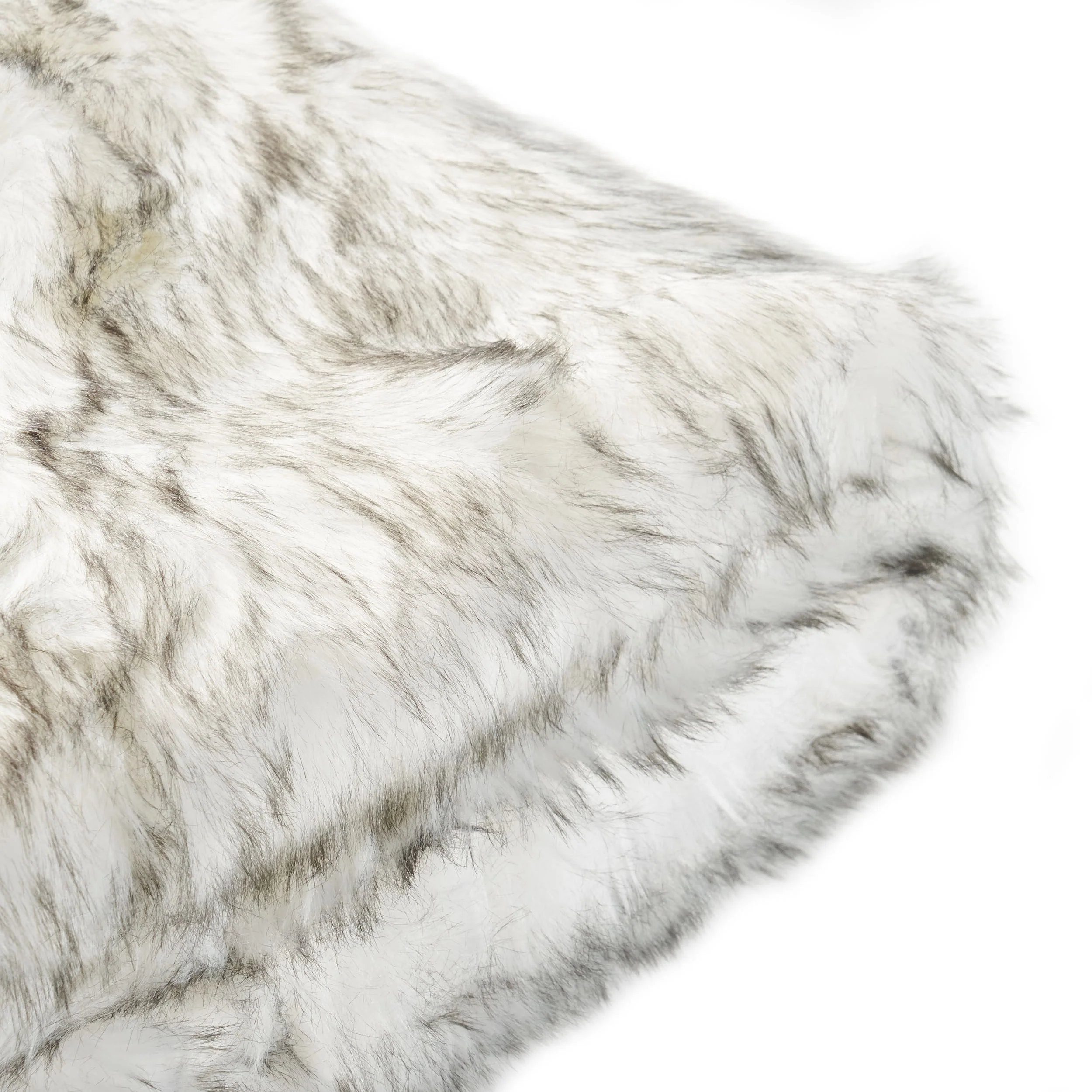 Leslie Modern 3 Foot Faux Fur Bean Bag Cover - furnishings
