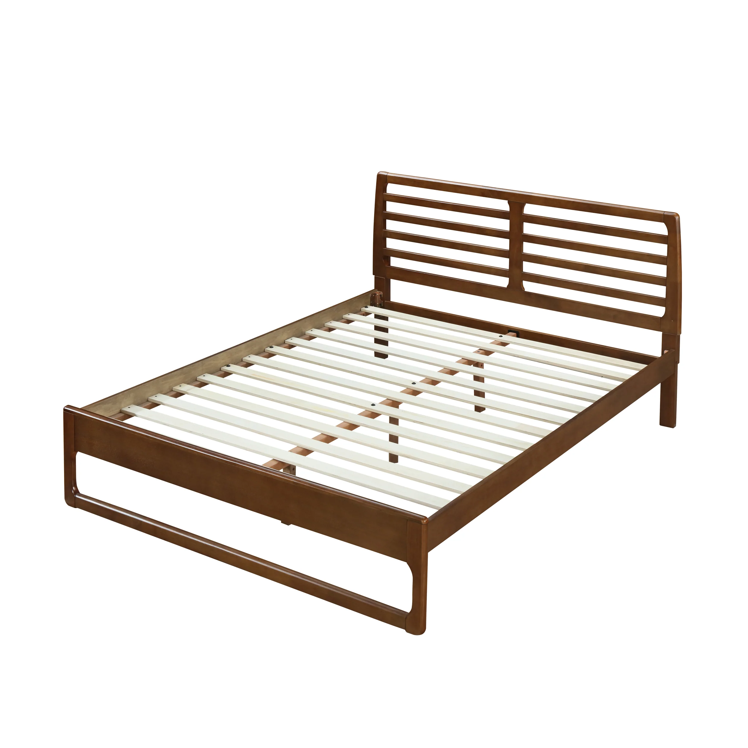 Naylan Transitional Wooden Queen Platform Bed - furnishings
