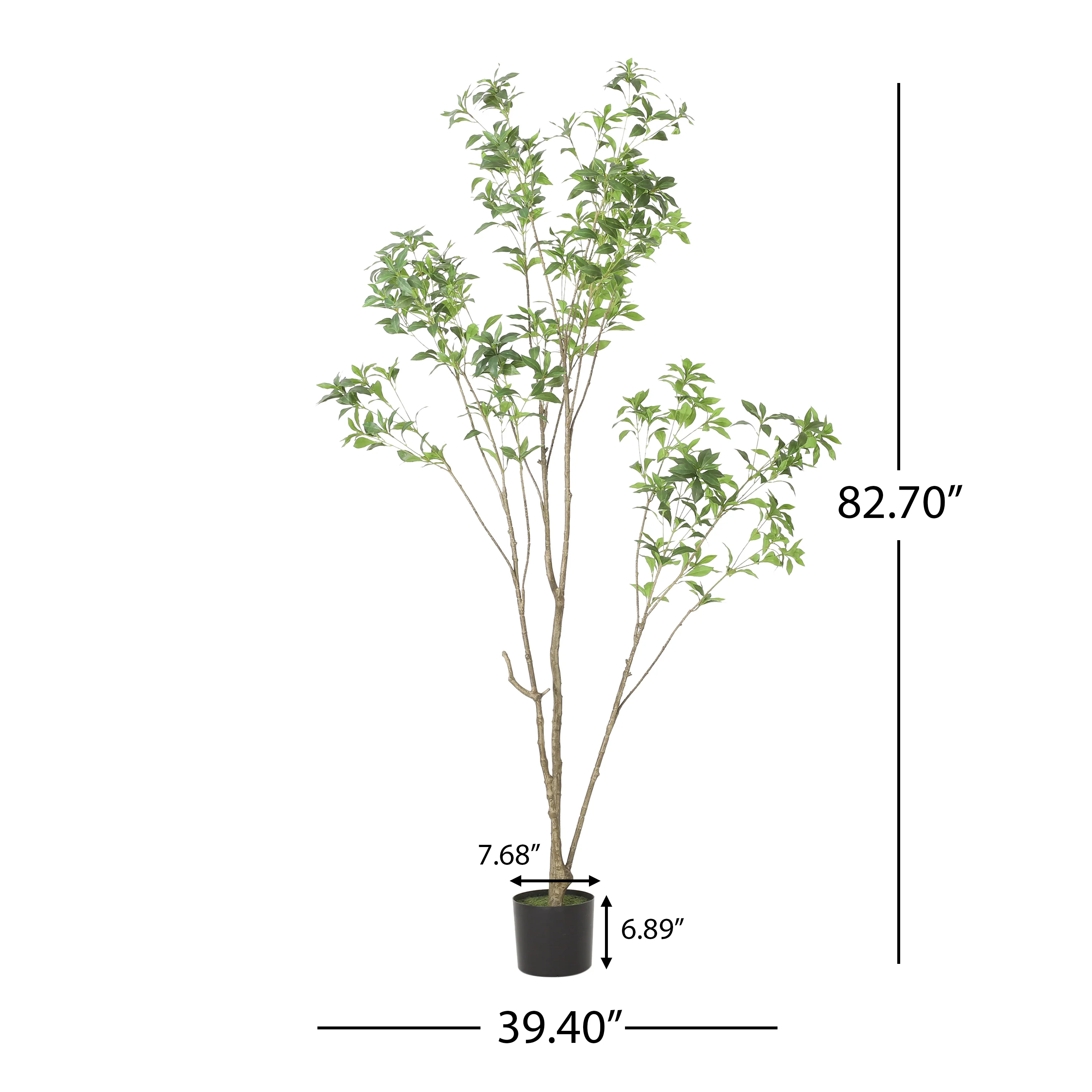 Purling Artificial Pieris Tree - furnishings