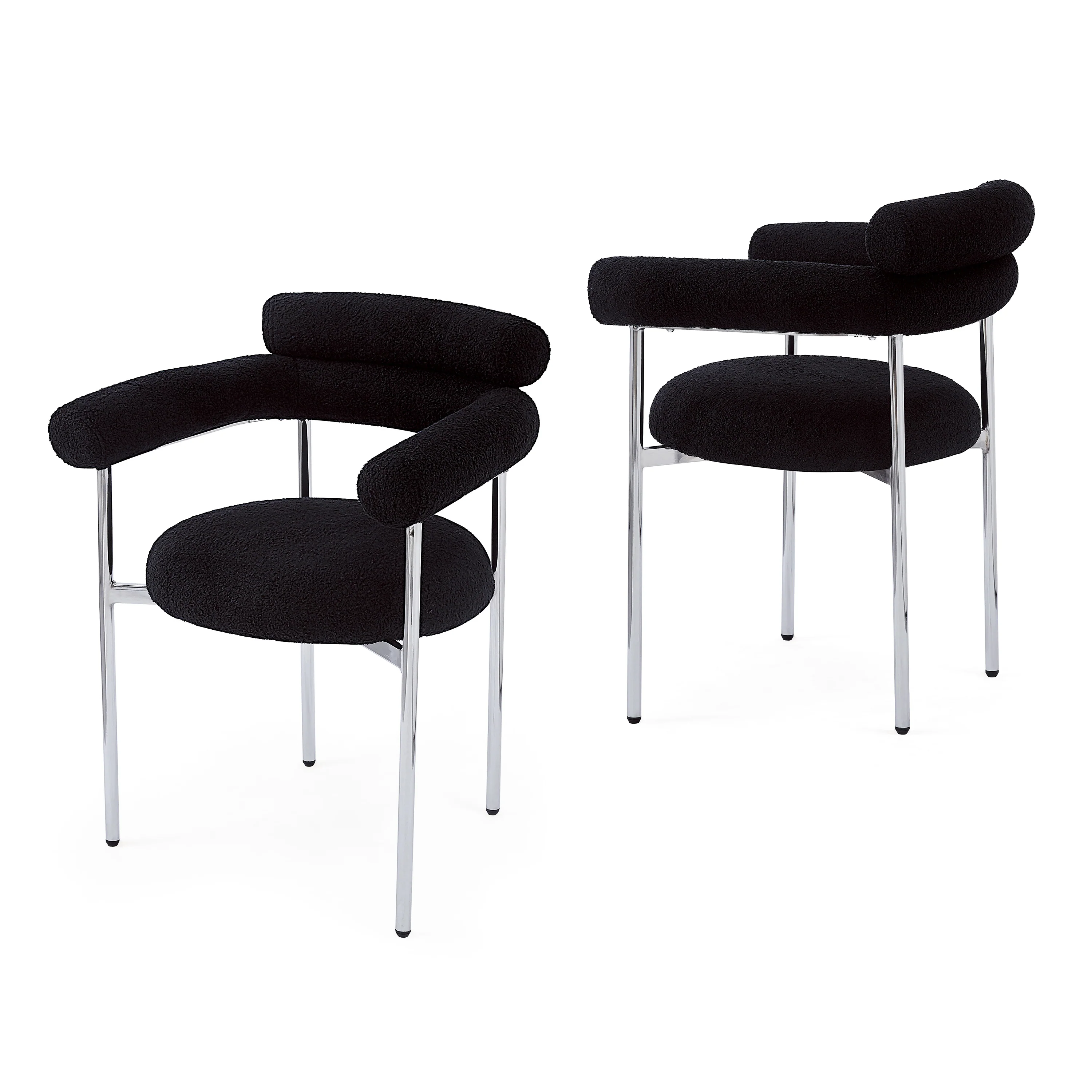 Jornic Modern Arm Upholstered Dining Chair - furnishings